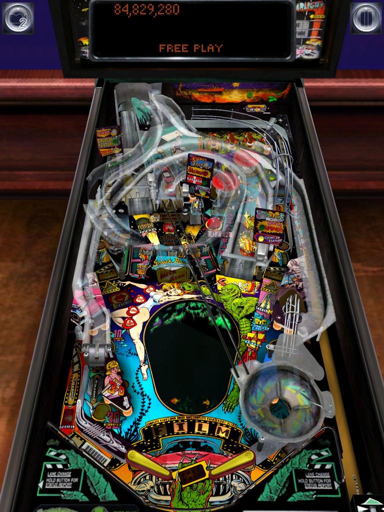 Pinball Arcade: Creature from the Black Lagoon [3 balls] 84,829,280 points