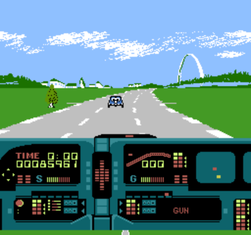 DBCooper: Knight Rider (NES/Famicom Emulated) 85,961 points on 2014-06-27 14:16:59