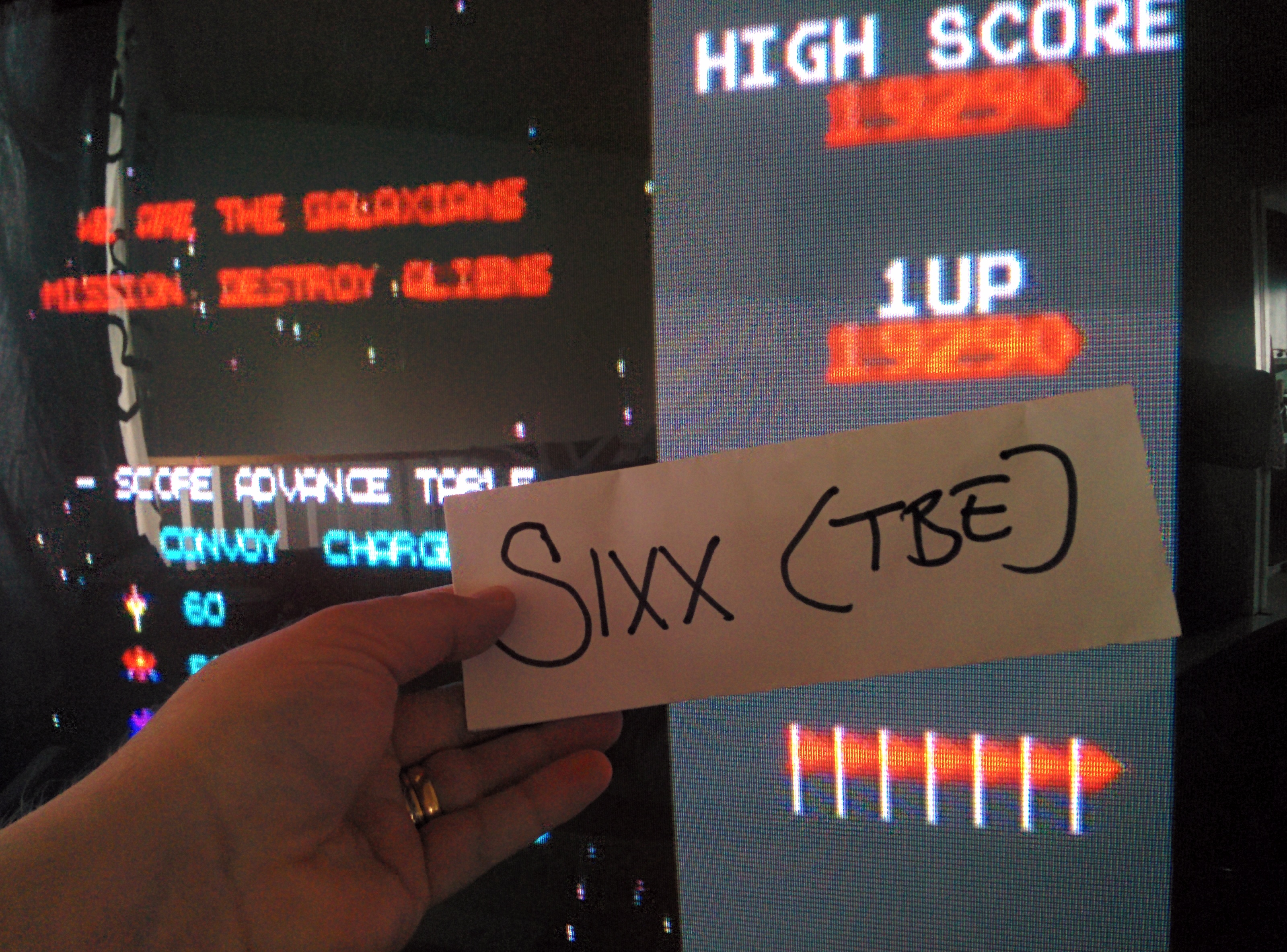 Sixx: Namco Museum: Galaxian (GBA Emulated) 19,290 points on 2014-06-28 03:08:45