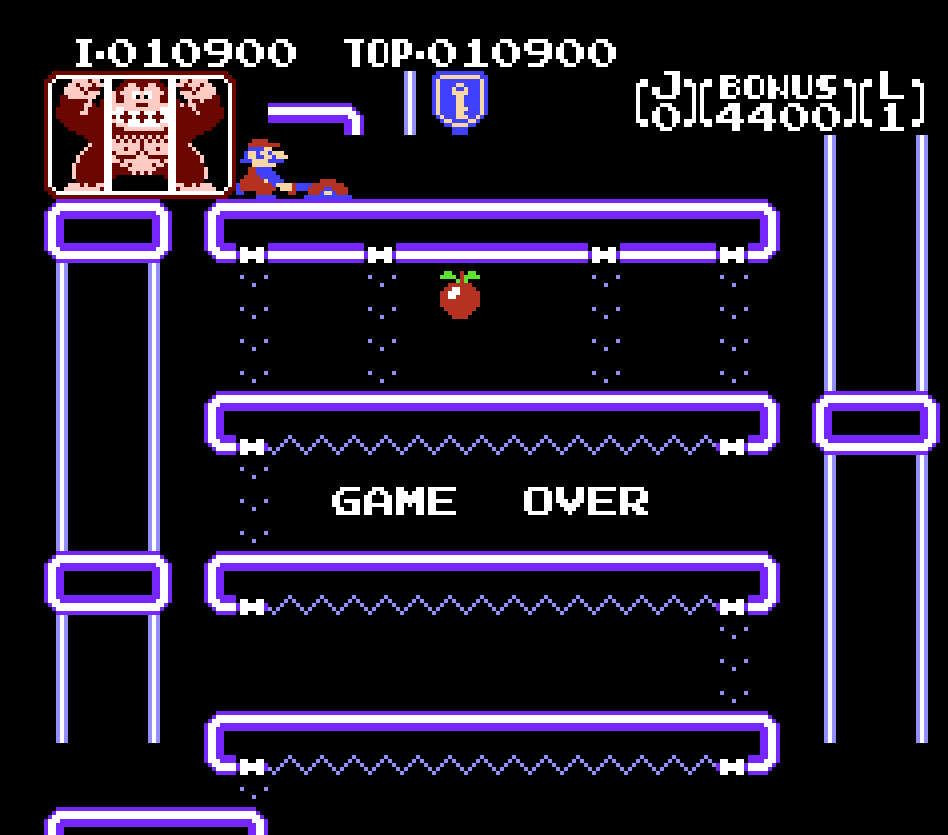 cncfreak: Donkey Kong Jr (NES/Famicom Emulated) 10,900 points on 2013-09-29 14:33:17