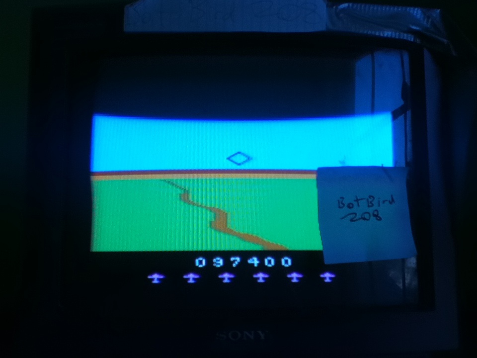 Botbird208: Spitfire Attack (Atari 2600 Novice/B) 97,400 points on 2014-07-04 08:49:12