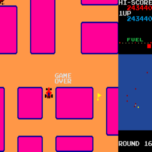 nick666101: New Rally X (Arcade Emulated / M.A.M.E.) 243,440 points on 2014-07-04 14:40:07