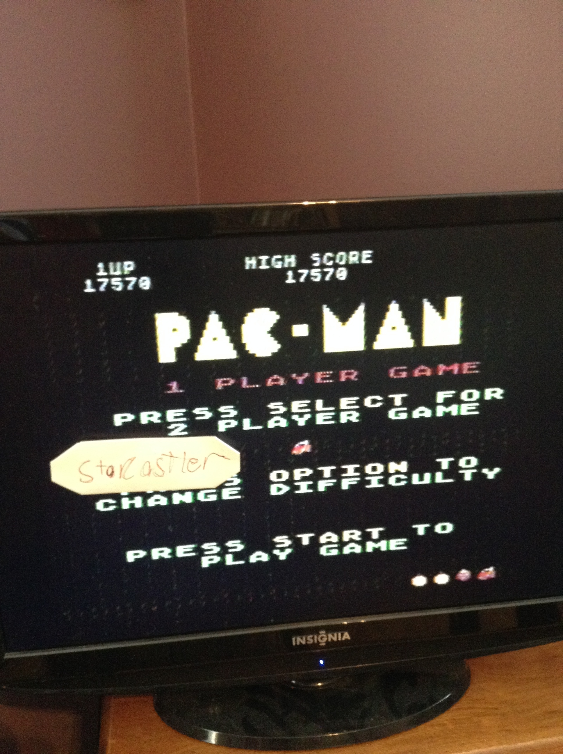 Pac-Man 17,570 points
