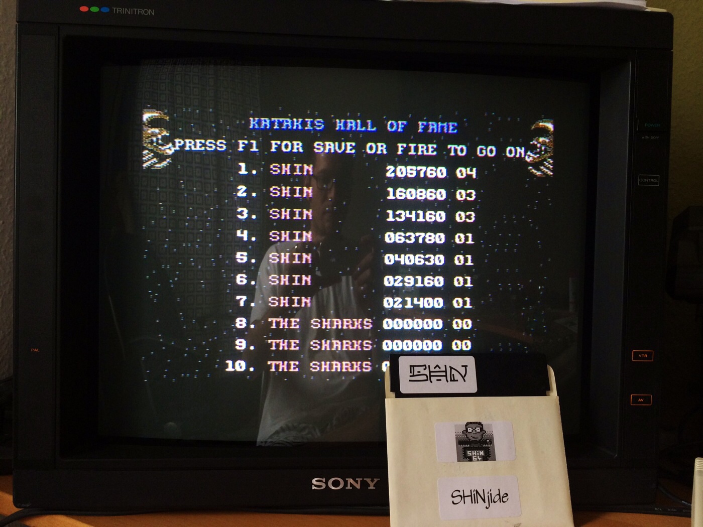 SHiNjide: Katakis (Commodore 64) 205,760 points on 2014-07-08 07:23:54