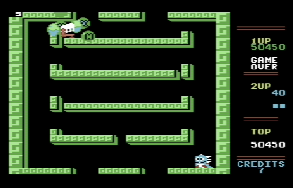 cncfreak: Bubble Bobble (Commodore 64 Emulated) 50,450 points on 2013-09-30 16:54:34