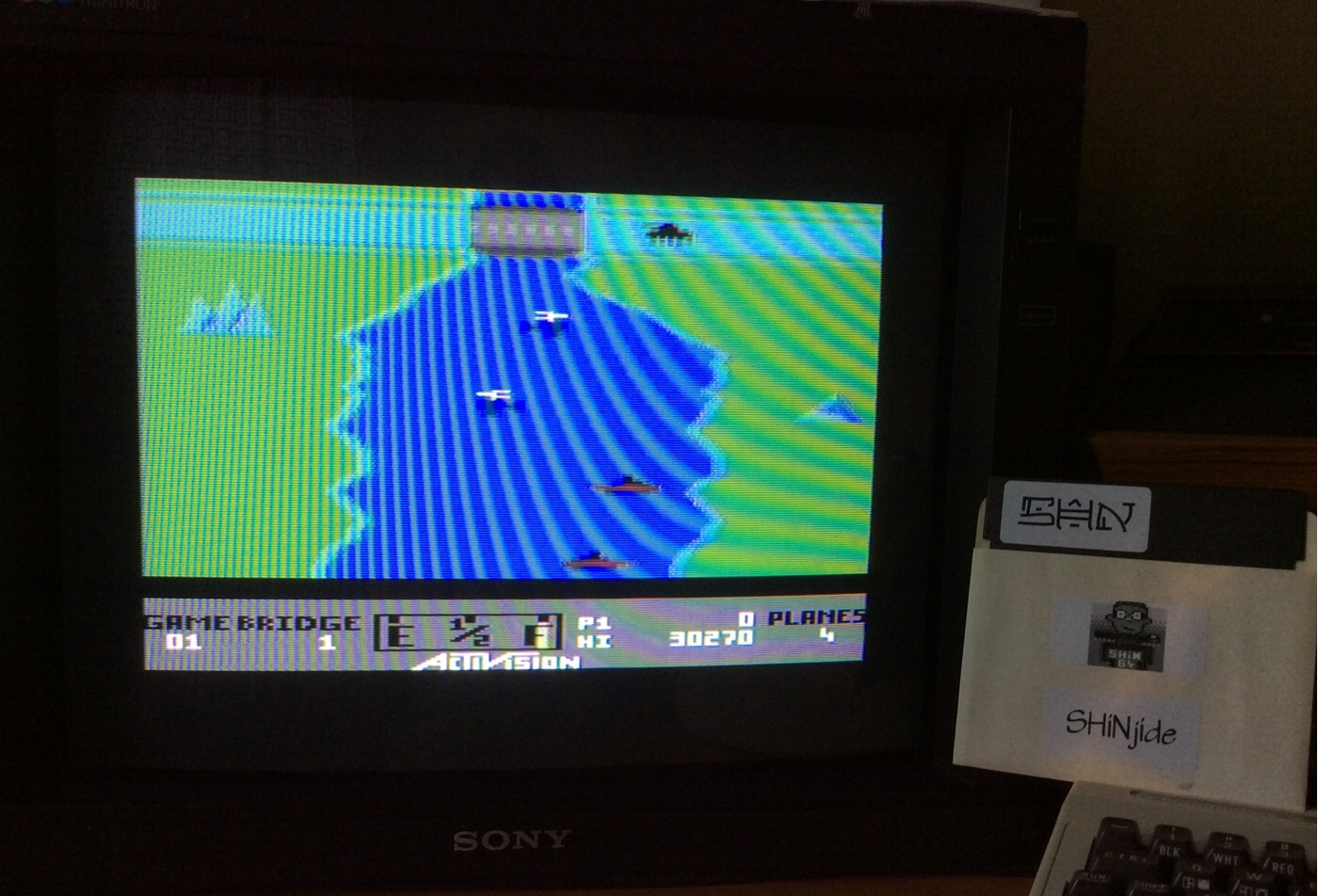 SHiNjide: River Raid (Commodore 64) 30,270 points on 2014-07-15 13:12:24