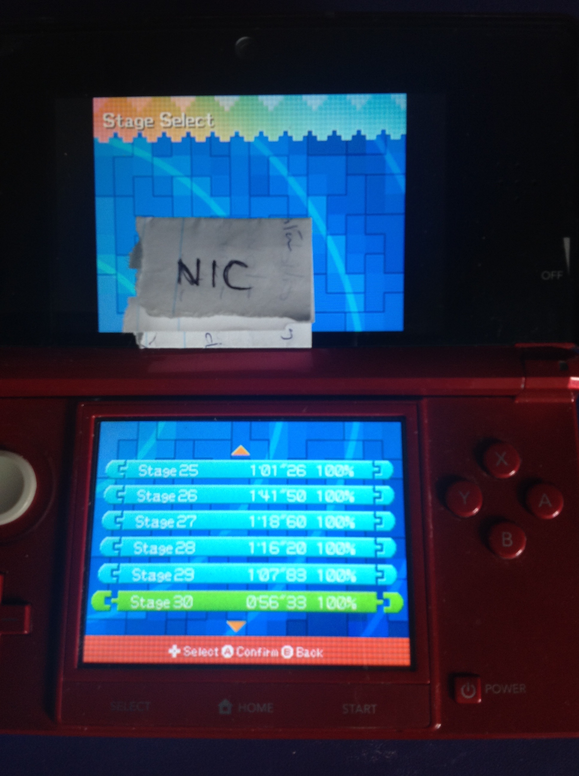 nick666101: Tetris Party Deluxe: Shadow [Level 27] [100% Speedrun] (Nintendo DS) 0:01:18.6 points on 2014-07-16 01:12:49