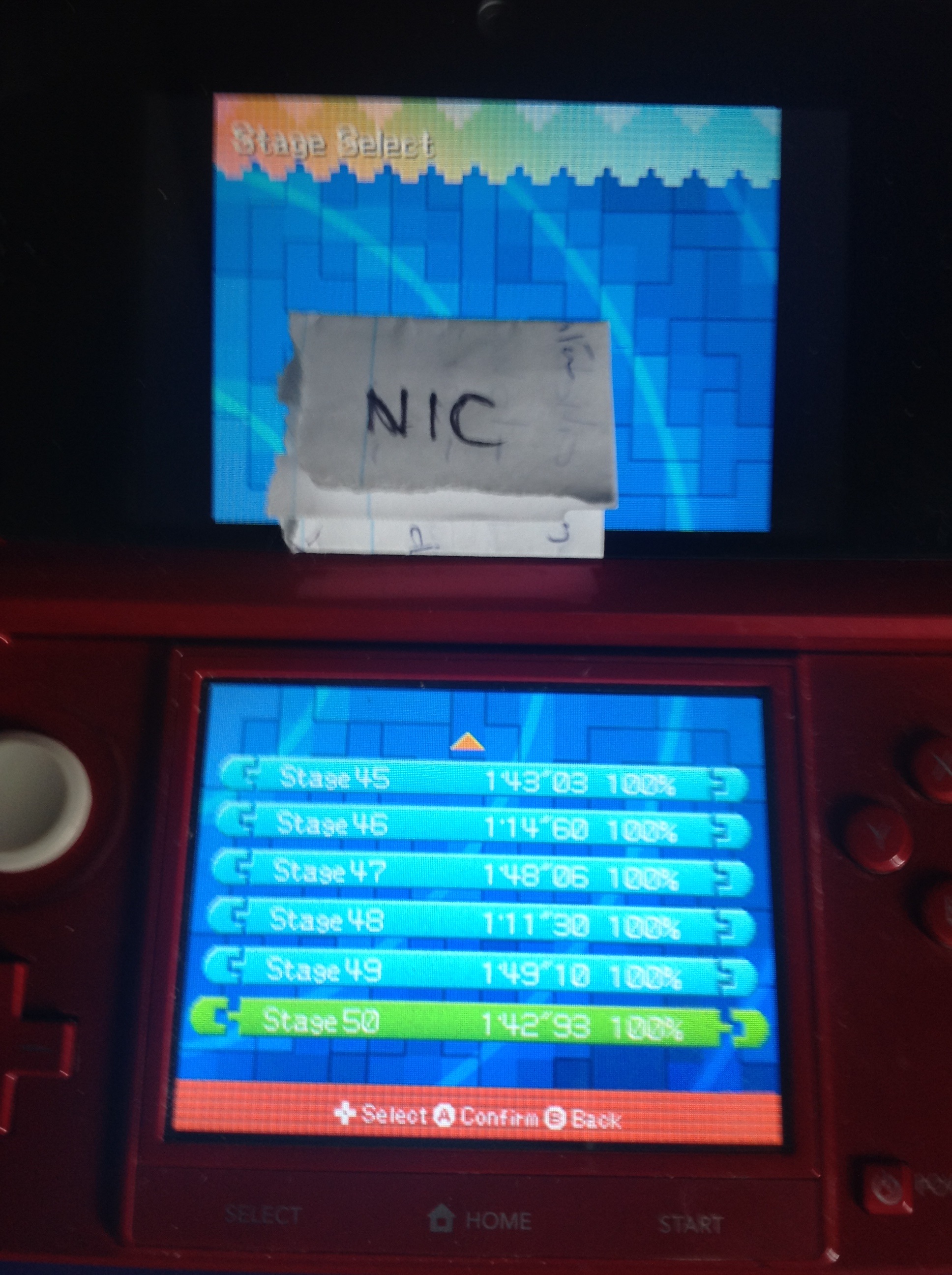 nick666101: Tetris Party Deluxe: Shadow [Level 49] [100% Speedrun] (Nintendo DS) 0:01:49.1 points on 2014-07-16 01:25:38