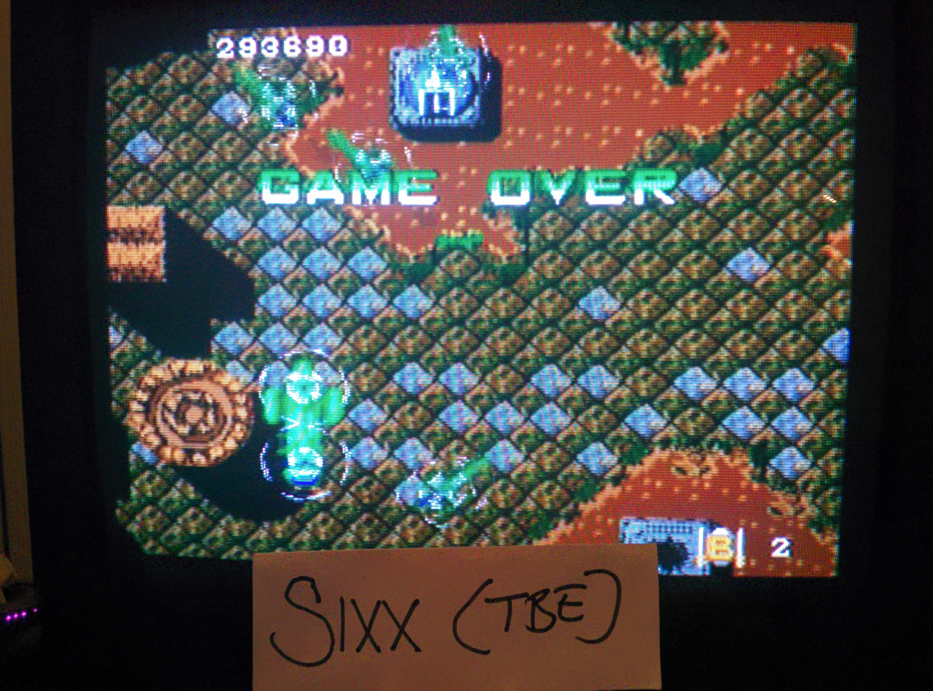 Sixx: Twin Cobra (Sega Genesis / MegaDrive Emulated) 293,690 points on 2014-07-17 16:43:32