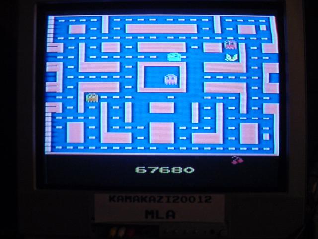 Ms. Pac-Man 67,680 points