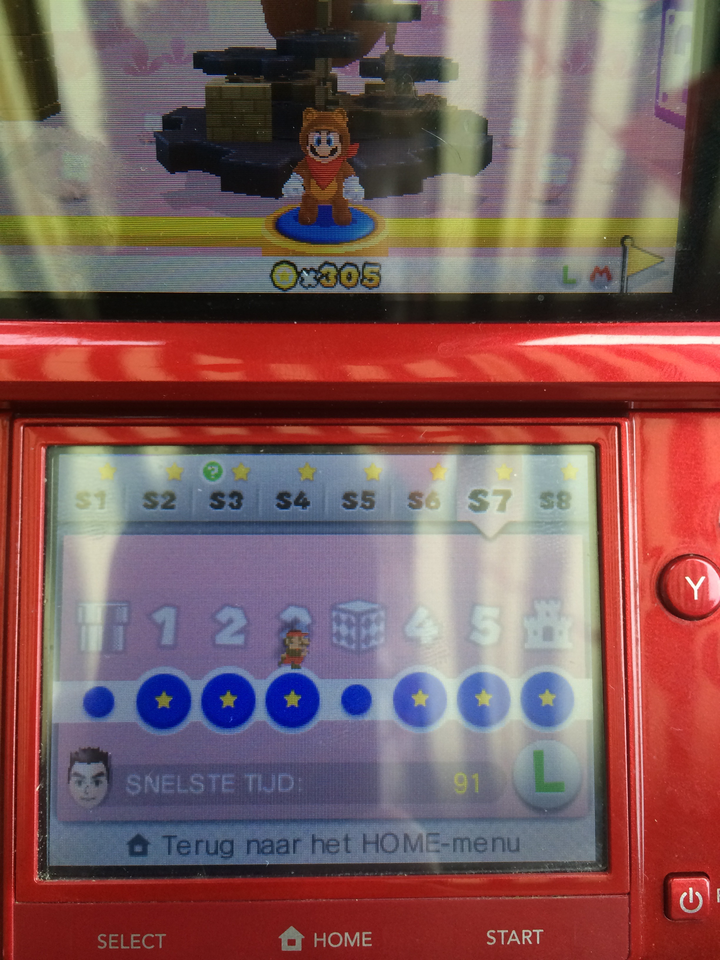 nick666101: Super Mario 3D Land: Special 7-3 [Best Time] (Nintendo 3DS) 91 points on 2014-07-19 18:28:35