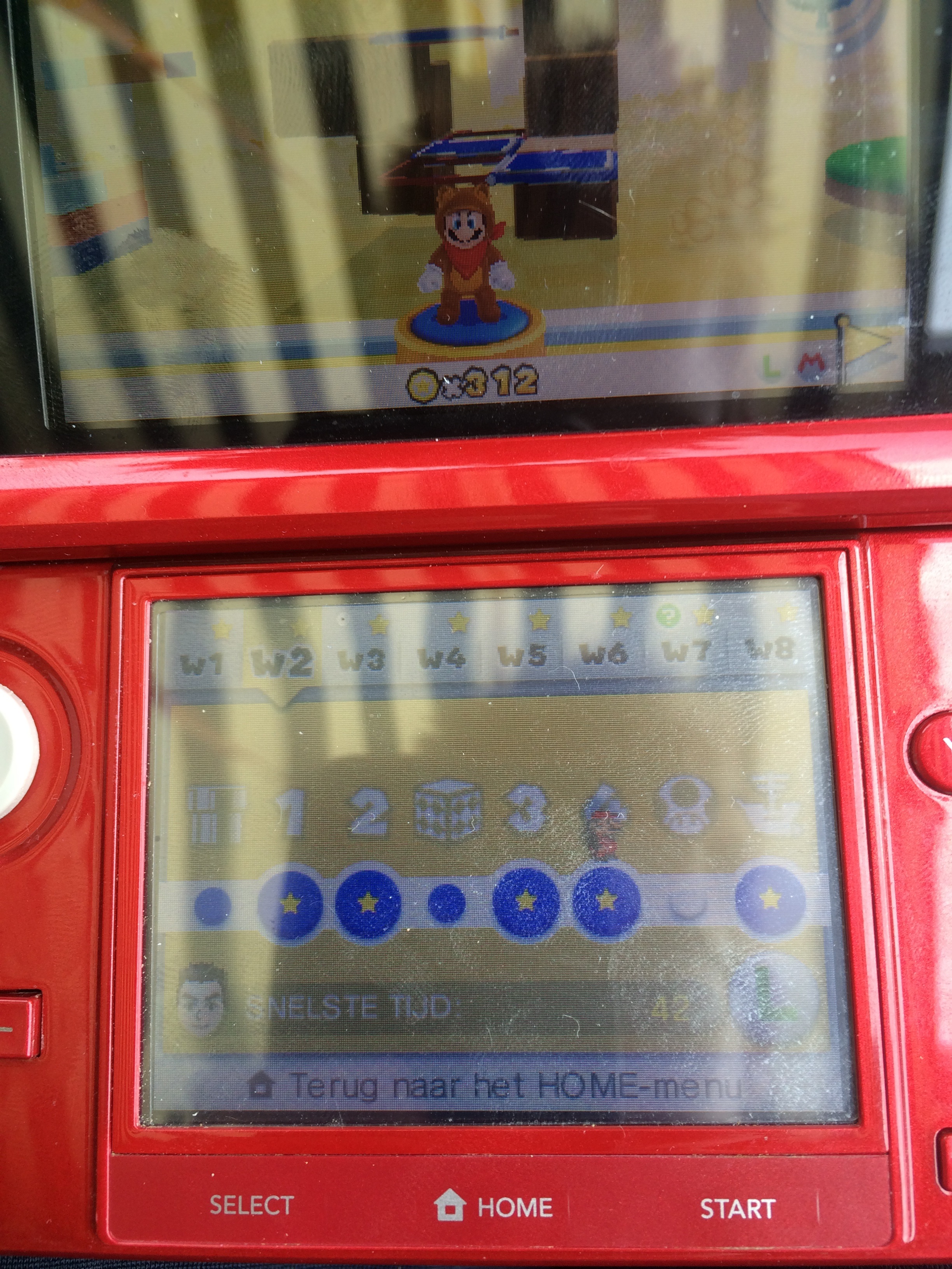 nick666101: Super Mario 3D Land: World 2-4 [Best Time] (Nintendo 3DS) 42 points on 2014-07-19 18:33:06