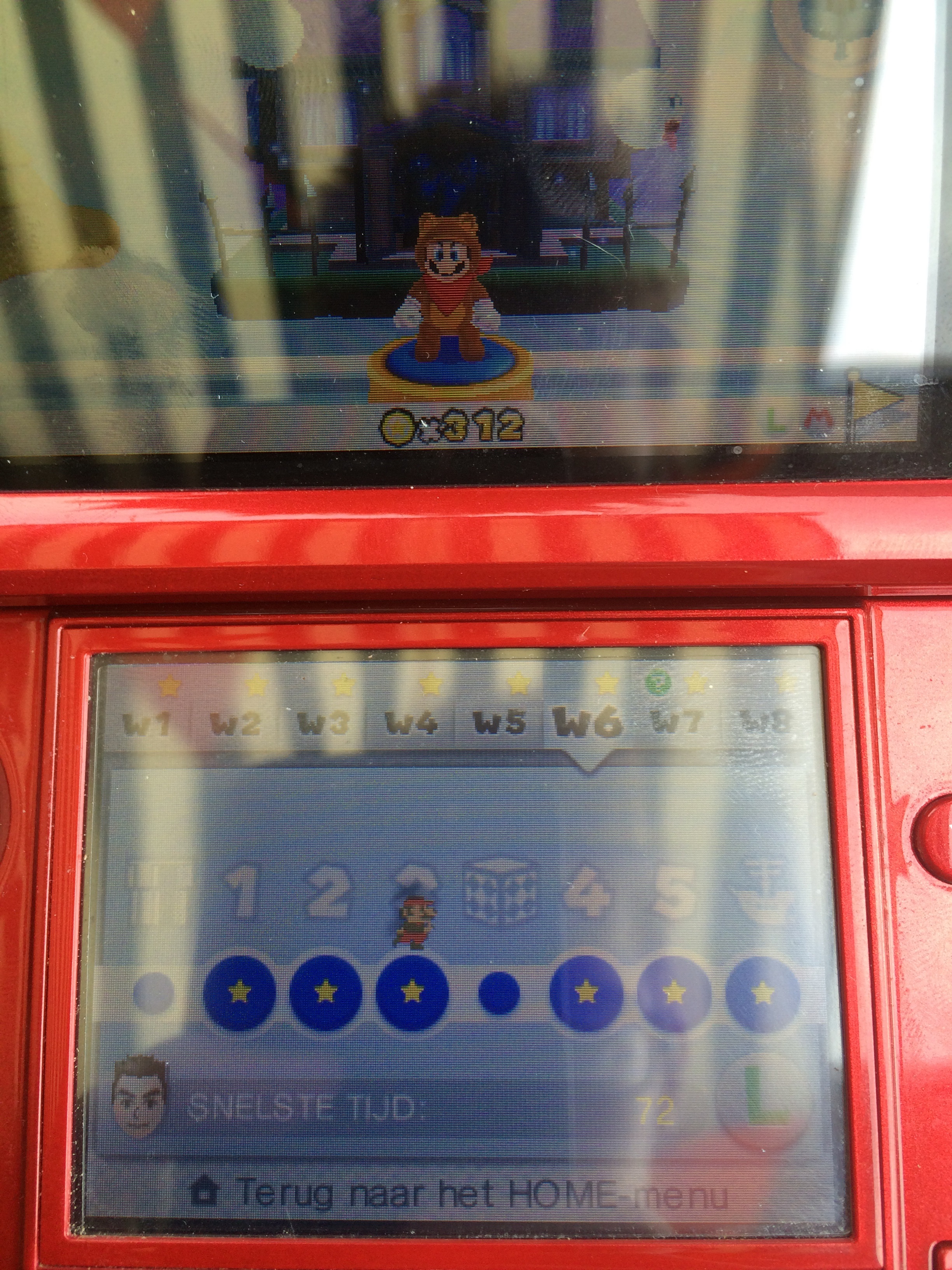 nick666101: Super Mario 3D Land: World 6-3 [Best Time] (Nintendo 3DS) 72 points on 2014-07-19 19:07:09