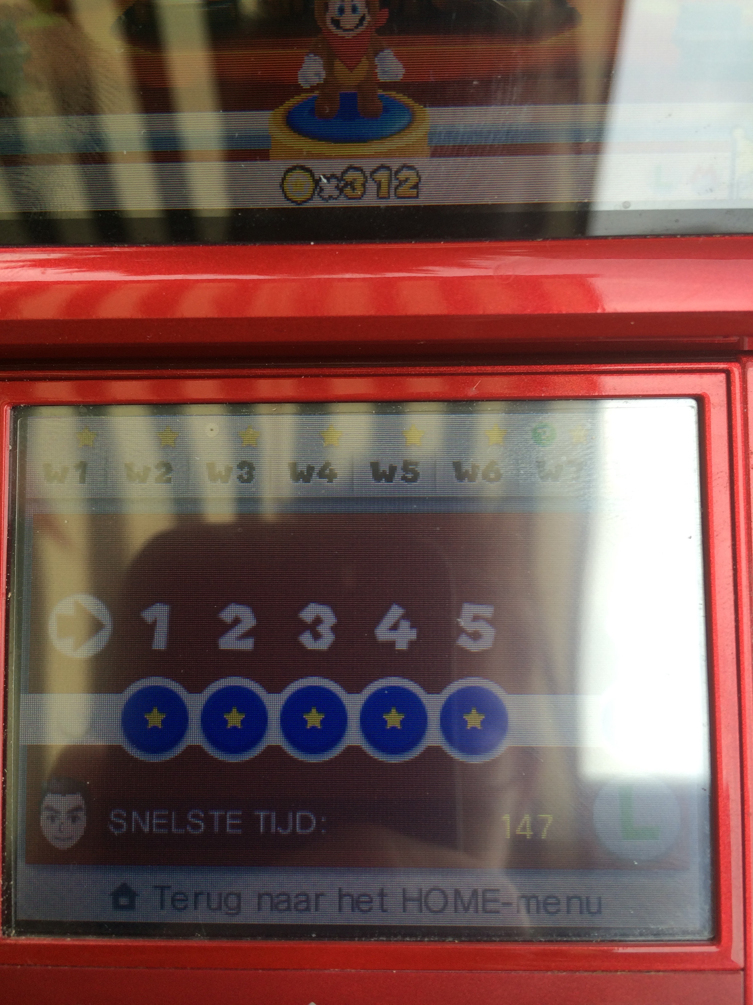 nick666101: Super Mario 3D Land: World 8-Bowser 1 [Best Time] (Nintendo 3DS) 147 points on 2014-07-19 19:16:41