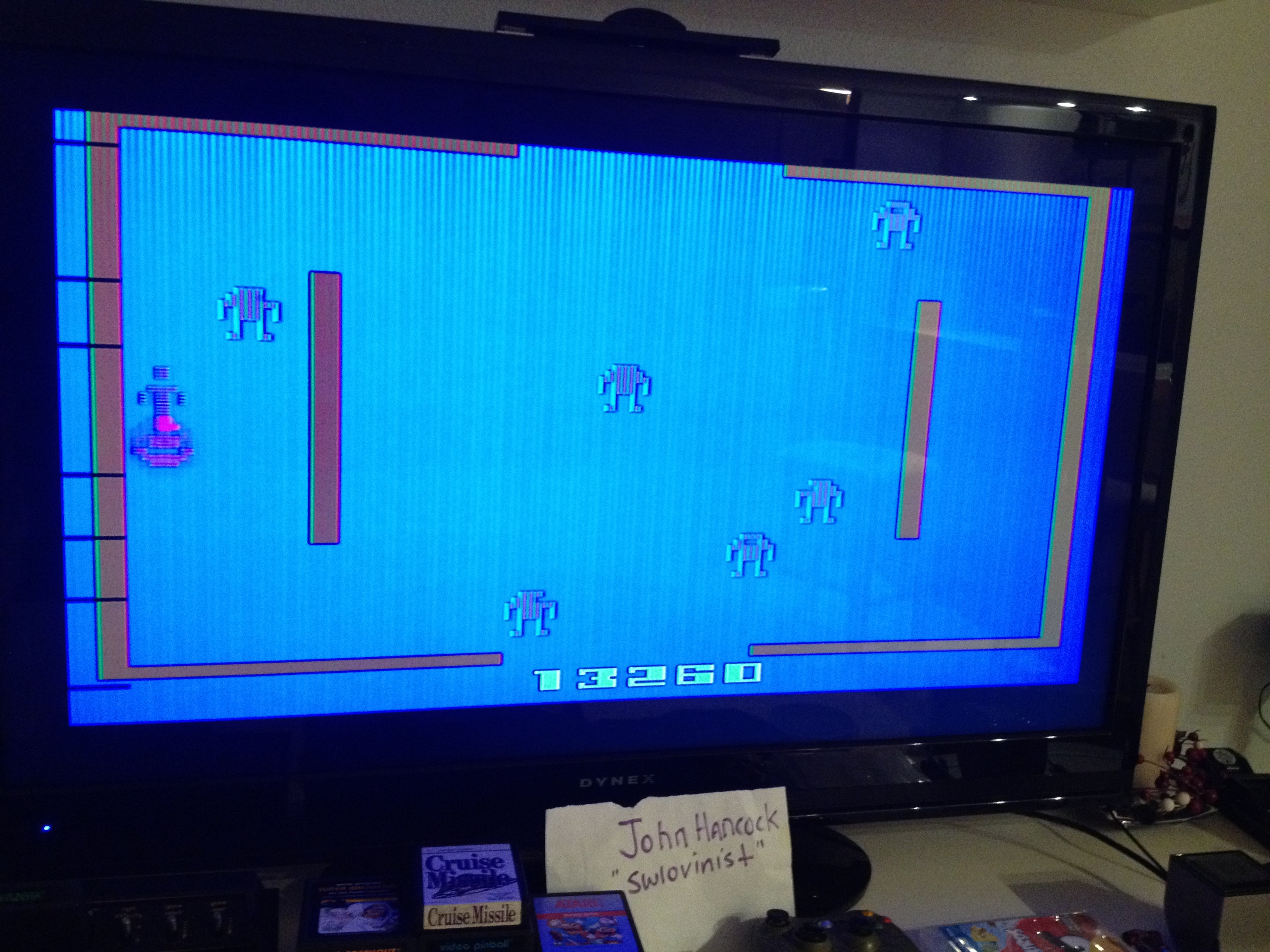 swlovinist: Berzerk: Game 3 (Atari 2600) 13,260 points on 2013-09-30 23:59:56