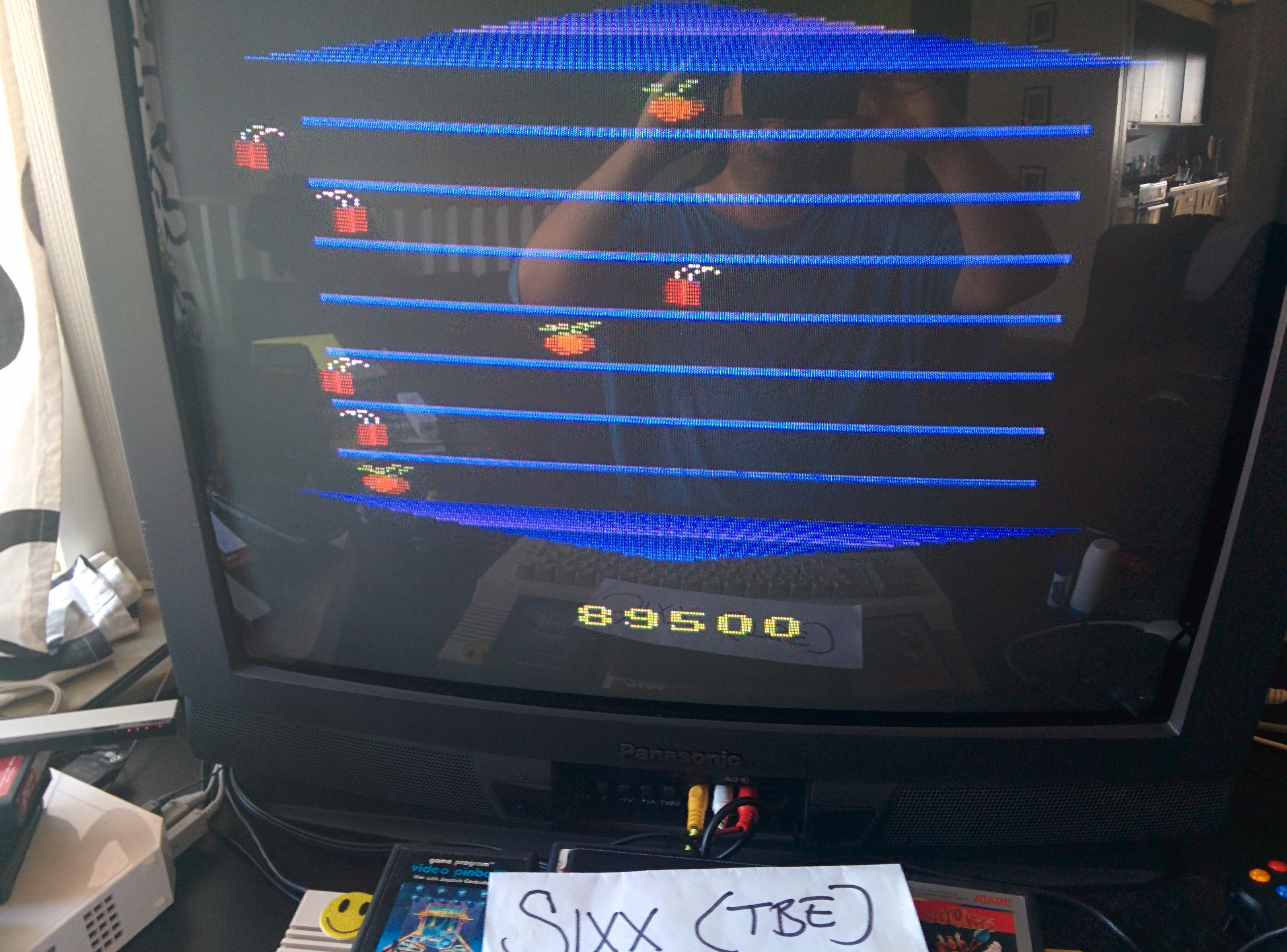 Sixx: Taz (Atari 2600 Emulated) 89,500 points on 2014-07-22 05:30:08