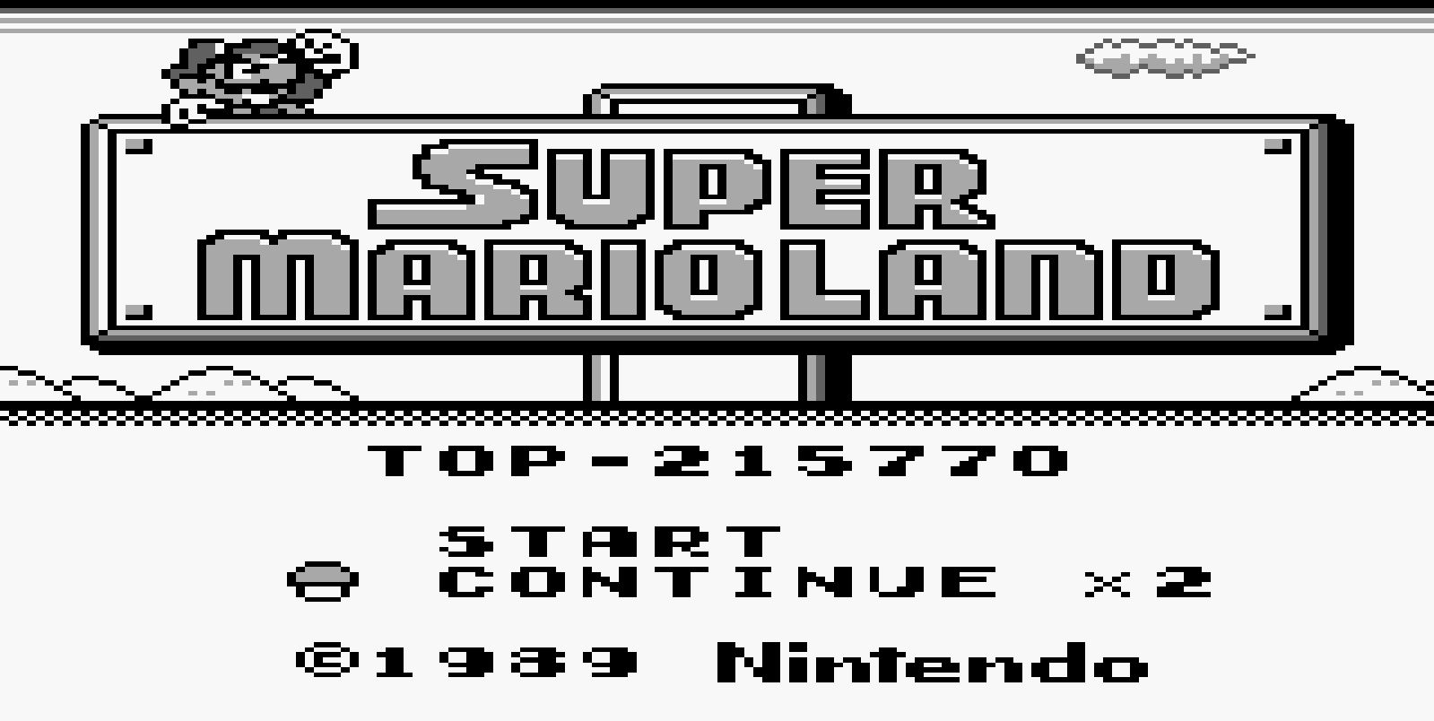 Super Mario Land 215,770 points