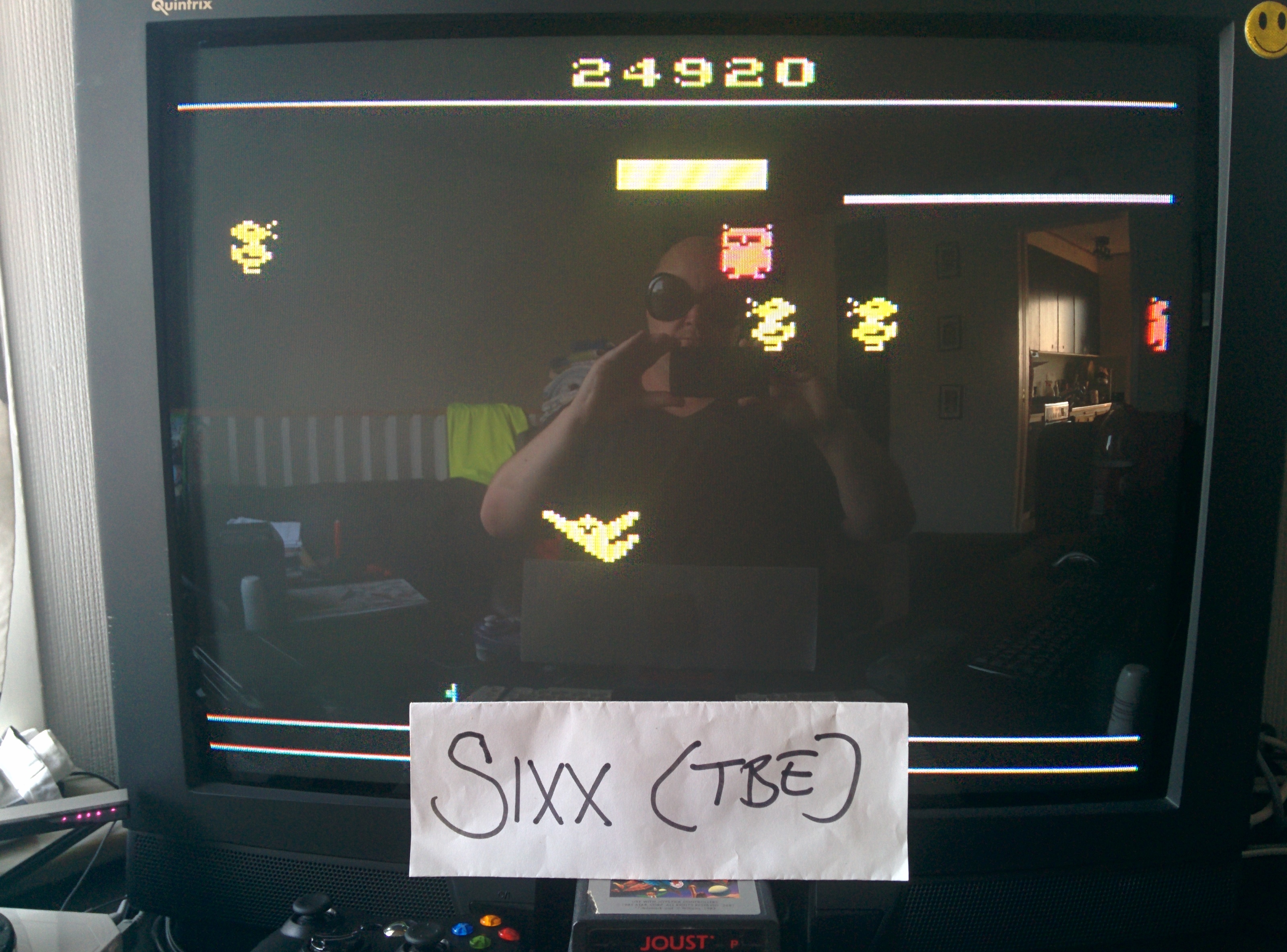 Sixx: Carnival (Atari 2600 Emulated Novice/B Mode) 24,920 points on 2014-07-28 12:40:22