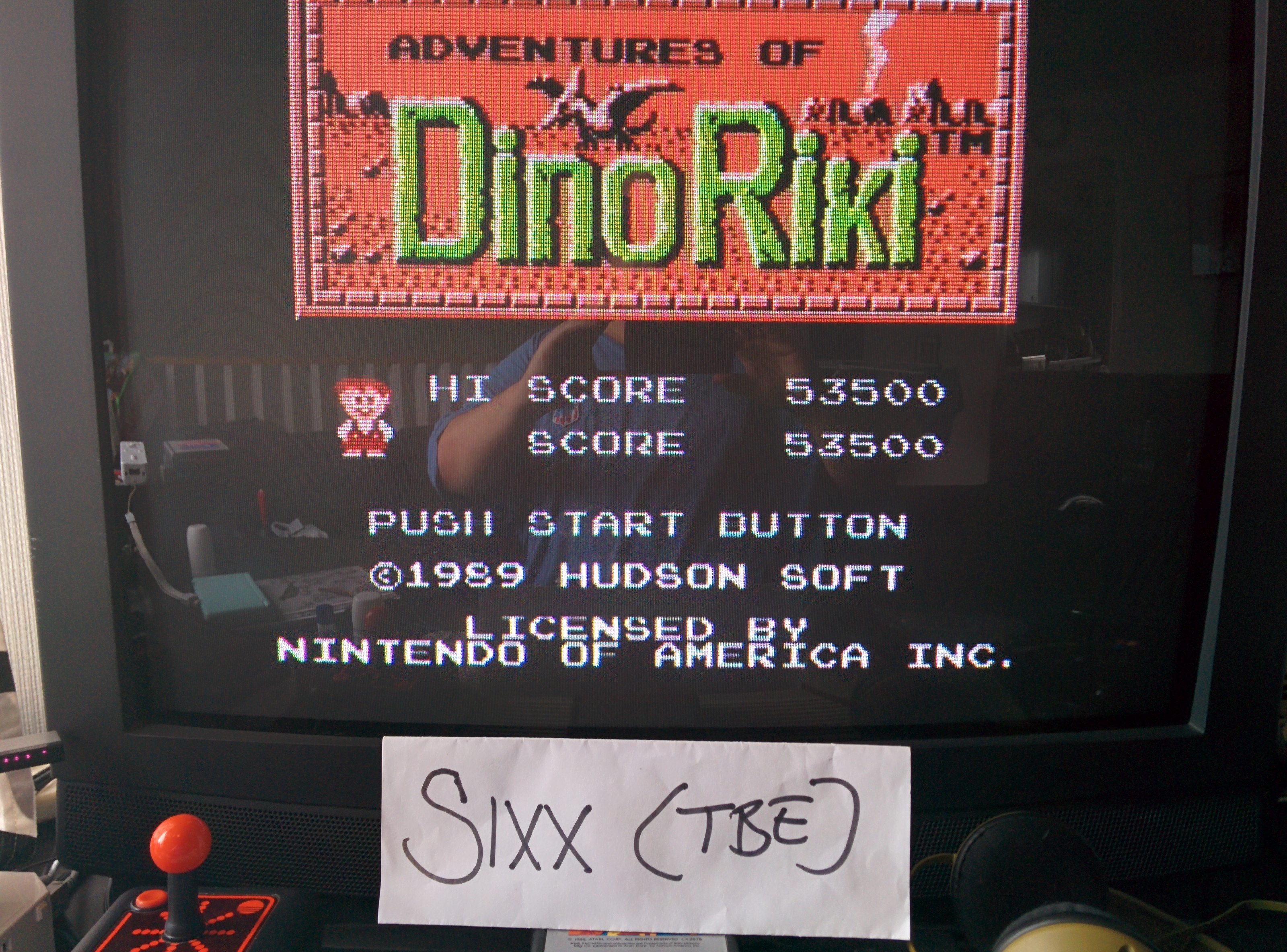 Sixx: Adventures of DinoRiki (NES/Famicom Emulated) 53,500 points on 2014-08-04 02:57:47