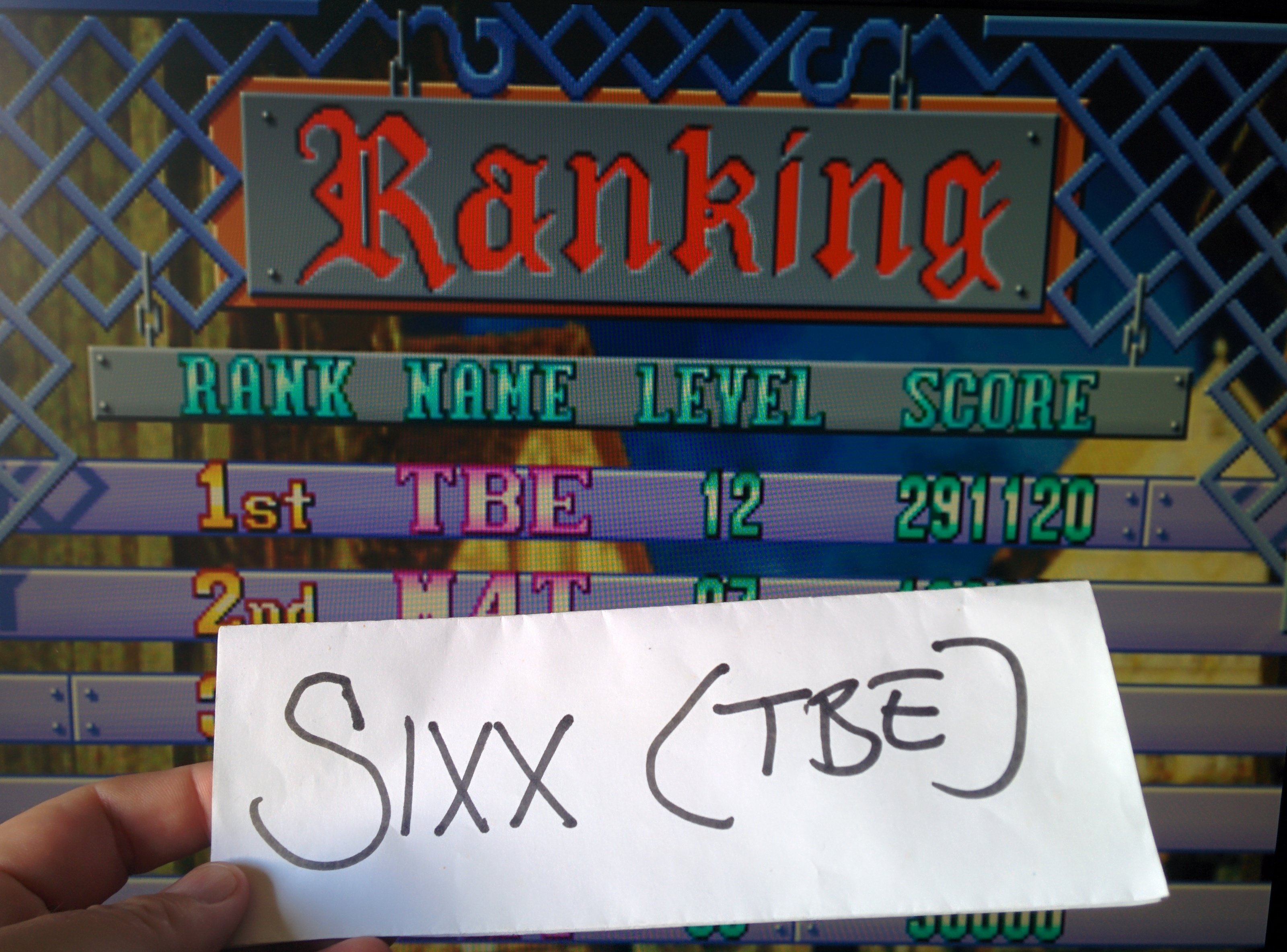 Sixx: Bal Cube (Arcade Emulated / M.A.M.E.) 291,120 points on 2014-08-08 05:34:20