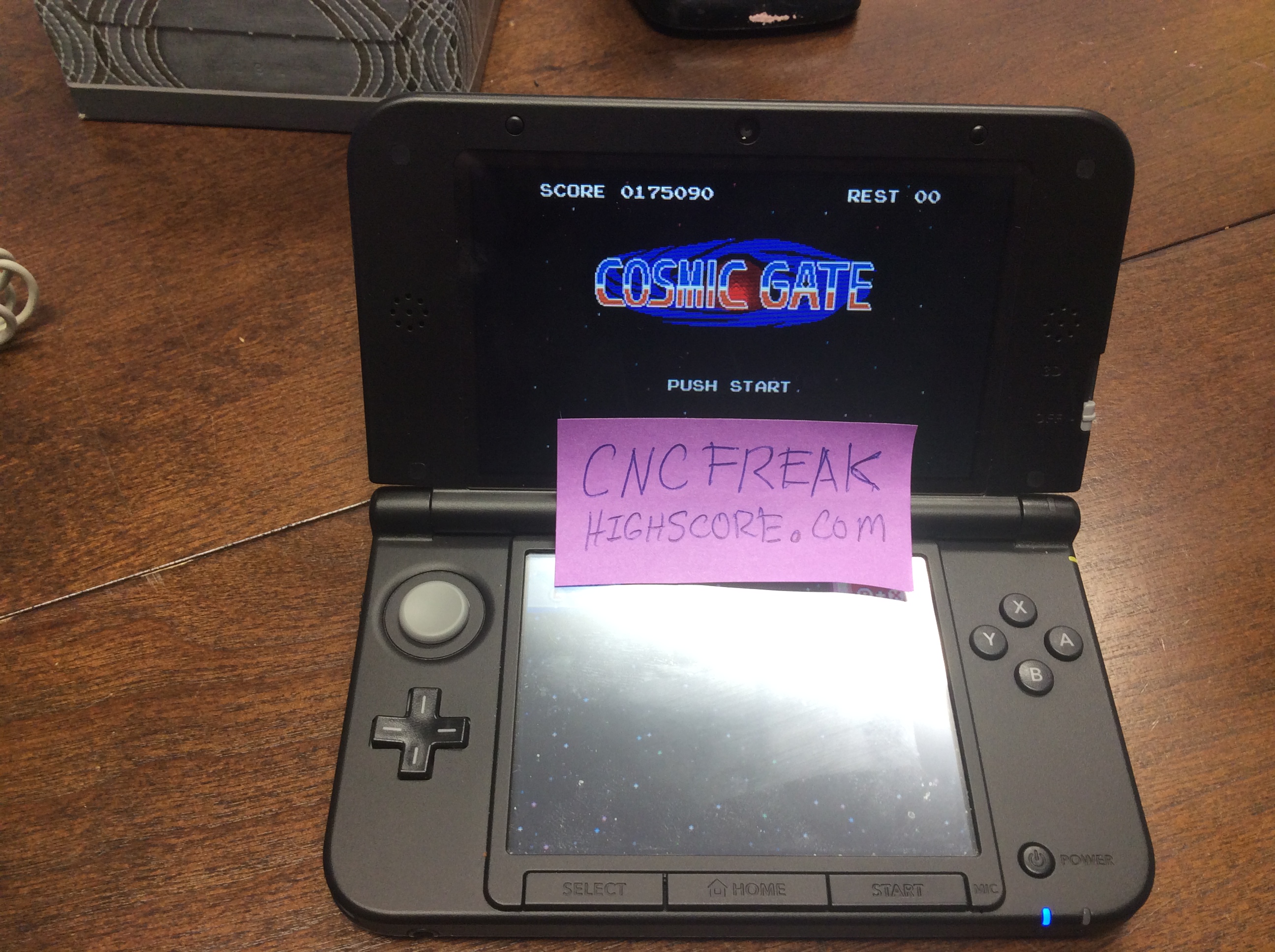 cncfreak: Retro Game Challenge: Free Play: Cosmic Gate (Nintendo DS) 175,090 points on 2014-08-09 15:45:43