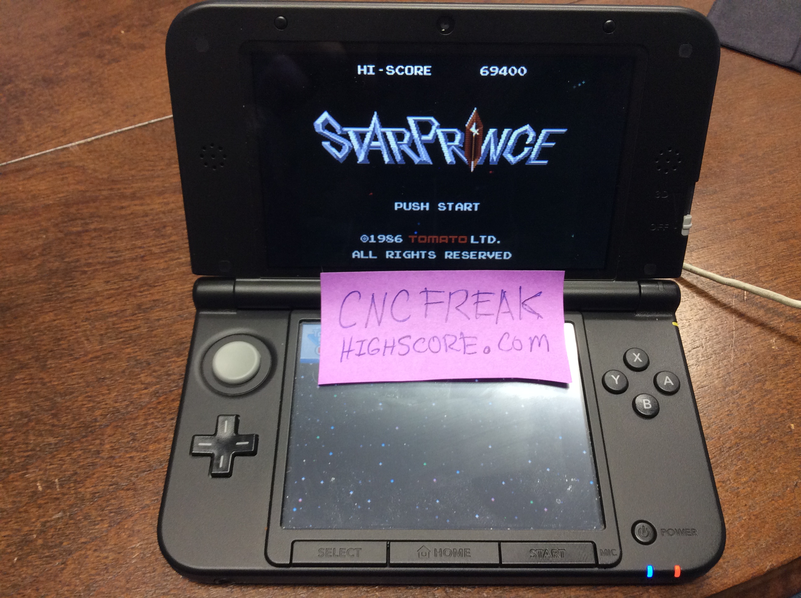 cncfreak: Retro Game Challenge: Free Play: Star Prince (Nintendo DS) 69,400 points on 2014-08-09 15:49:18
