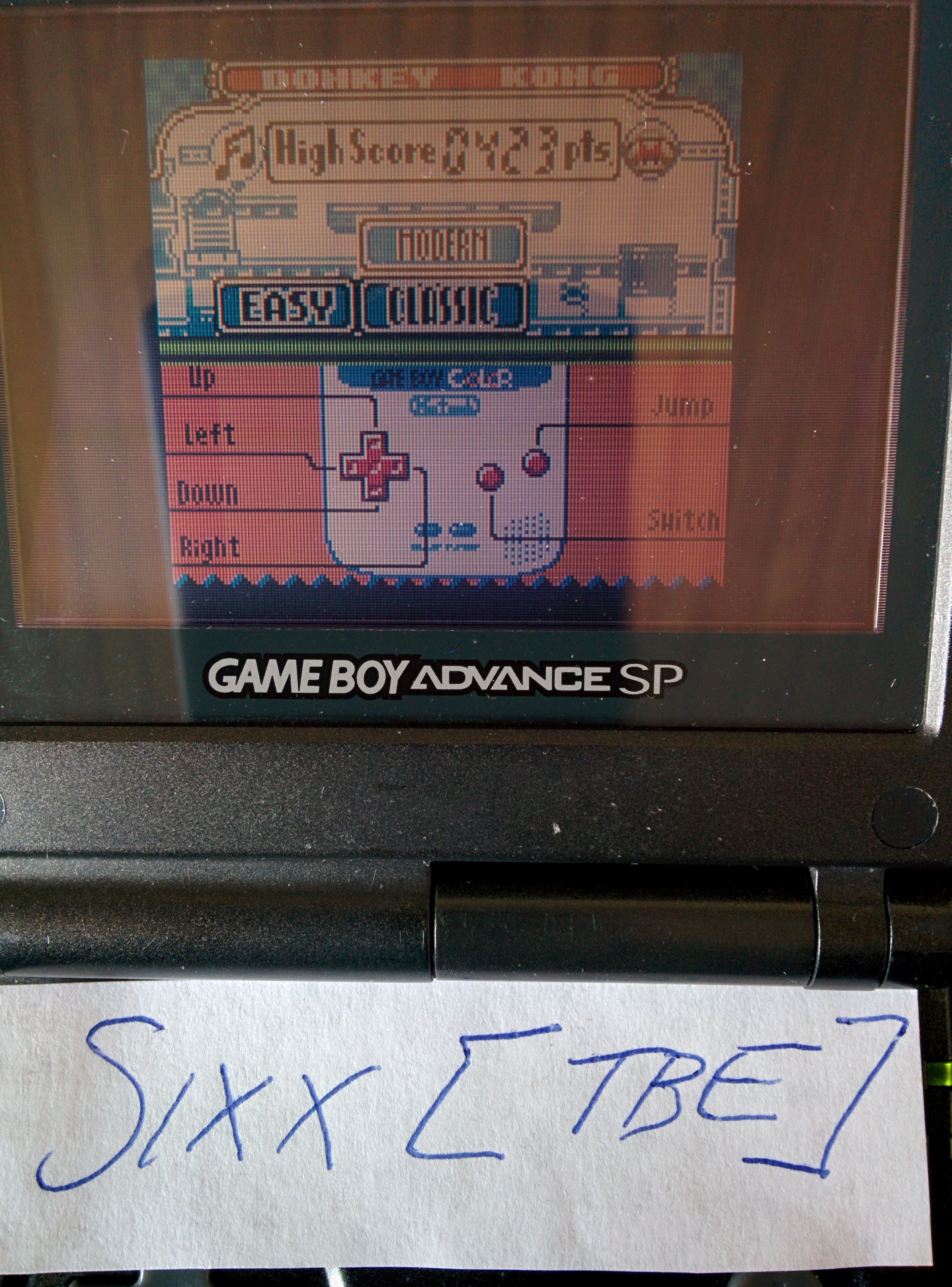 Sixx: Game & Watch Gallery 2: Donkey Kong: Classic: Easy (Game Boy Color) 423 points on 2014-08-10 06:22:59