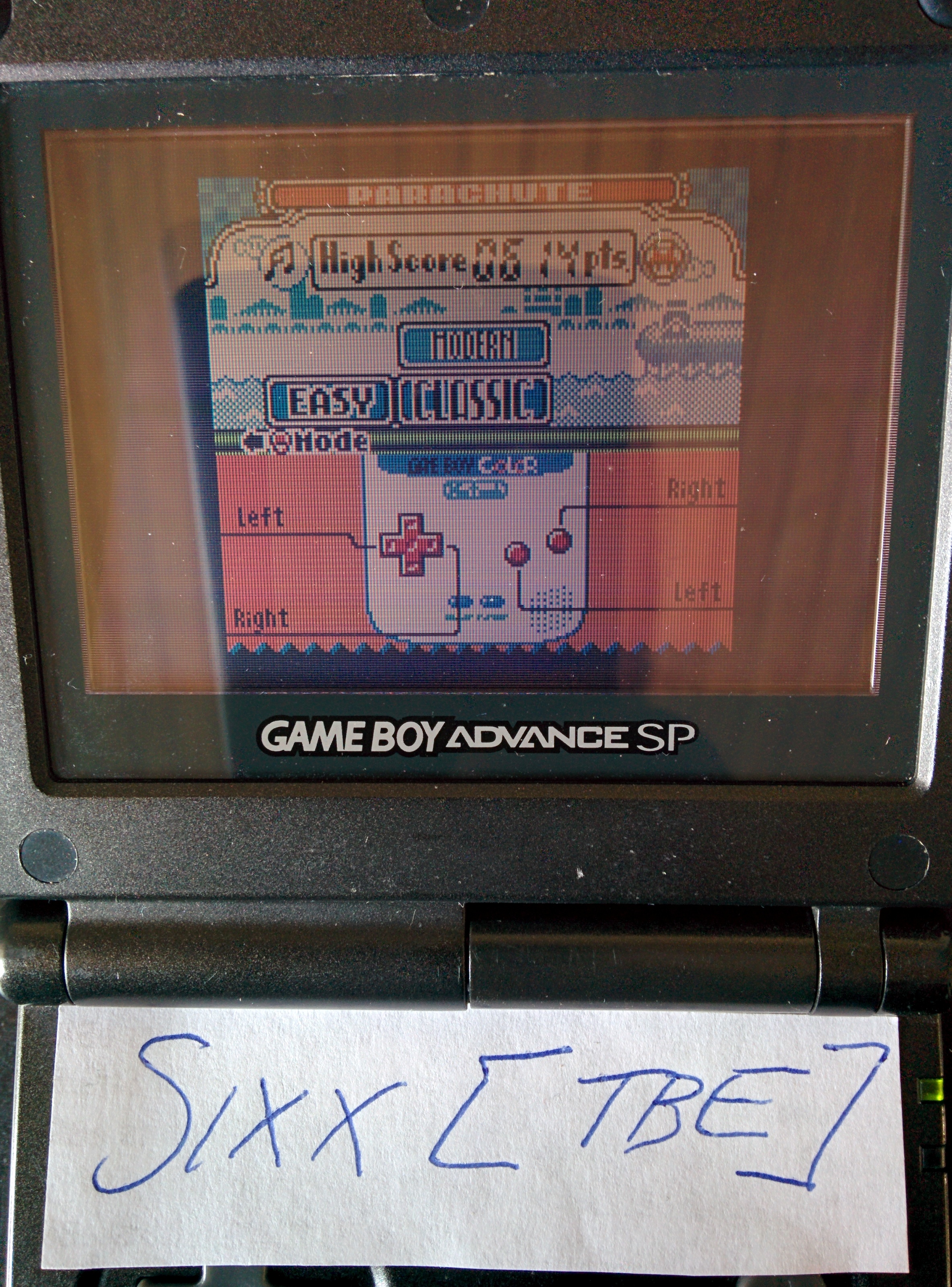 Sixx: Game & Watch Gallery 2: Parachute: Classic: Easy (Game Boy Color) 614 points on 2014-08-10 06:24:26