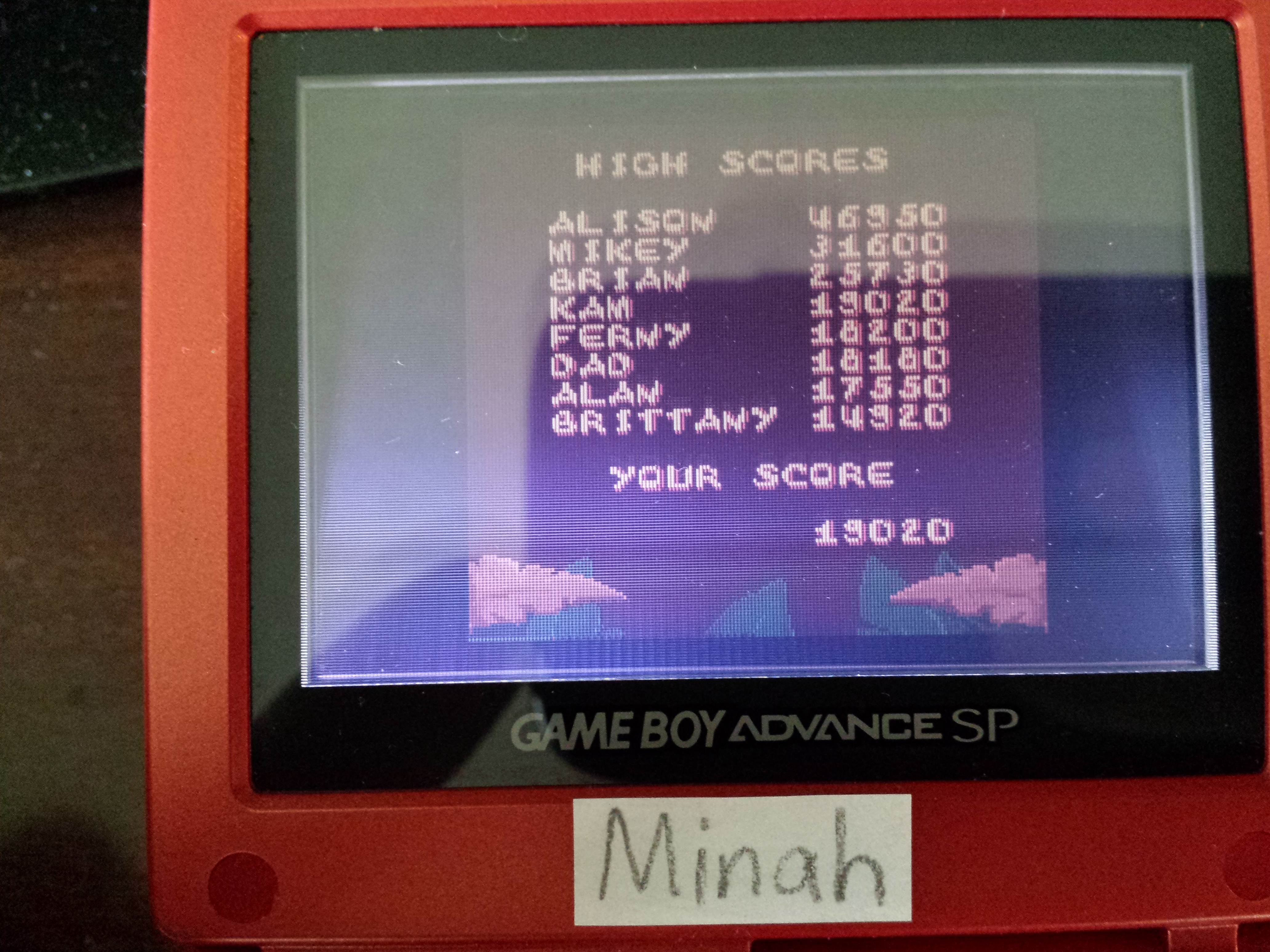 minah: Frogger 2 (Game Boy Color) 19,020 points on 2014-08-10 14:01:22