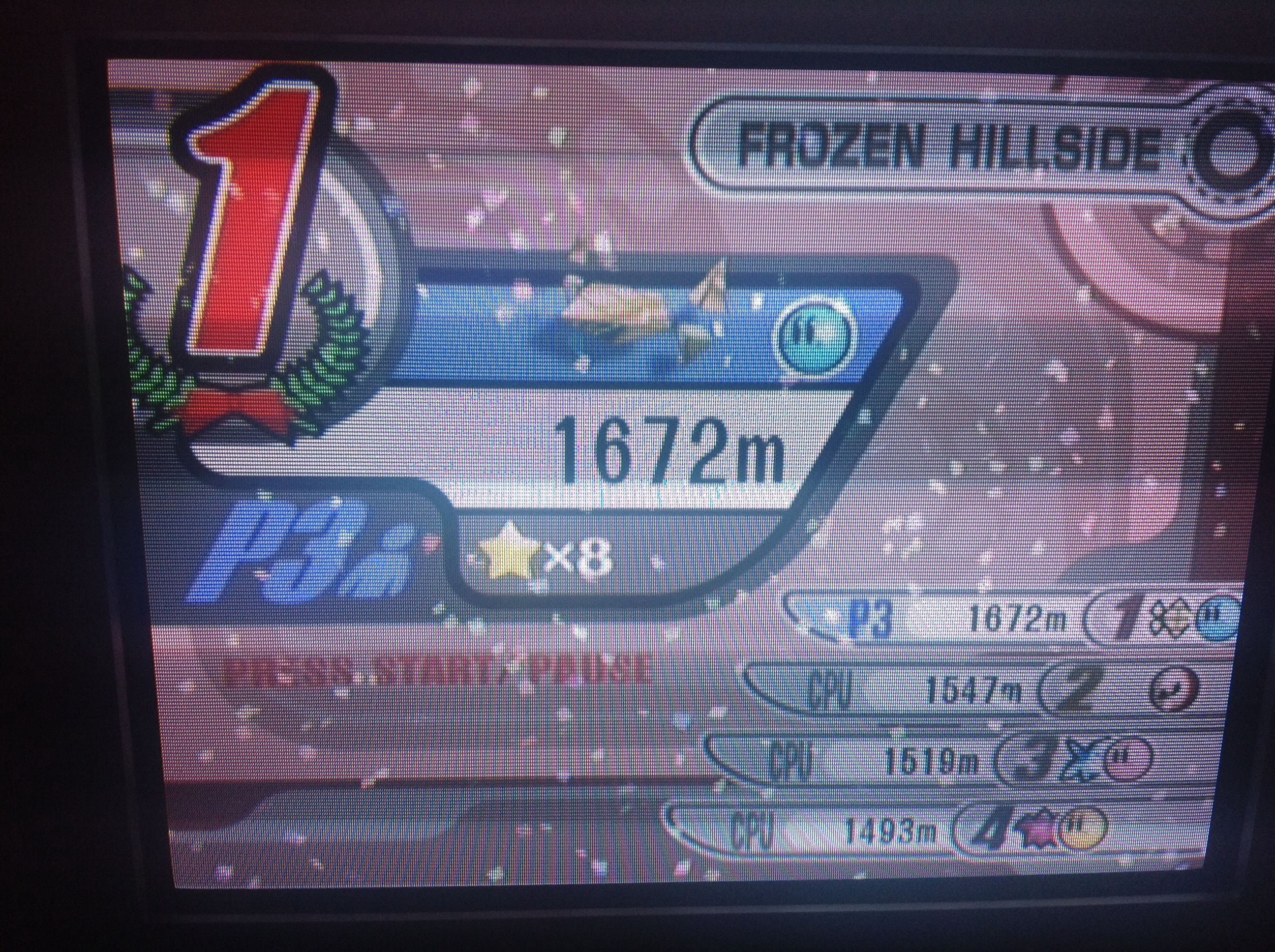 nick666101: Kirby Air Ride: Air Ride: Frozen Hillside [Time/2min/Distance]: Meters (GameCube) 1,672 points on 2014-08-11 09:58:46