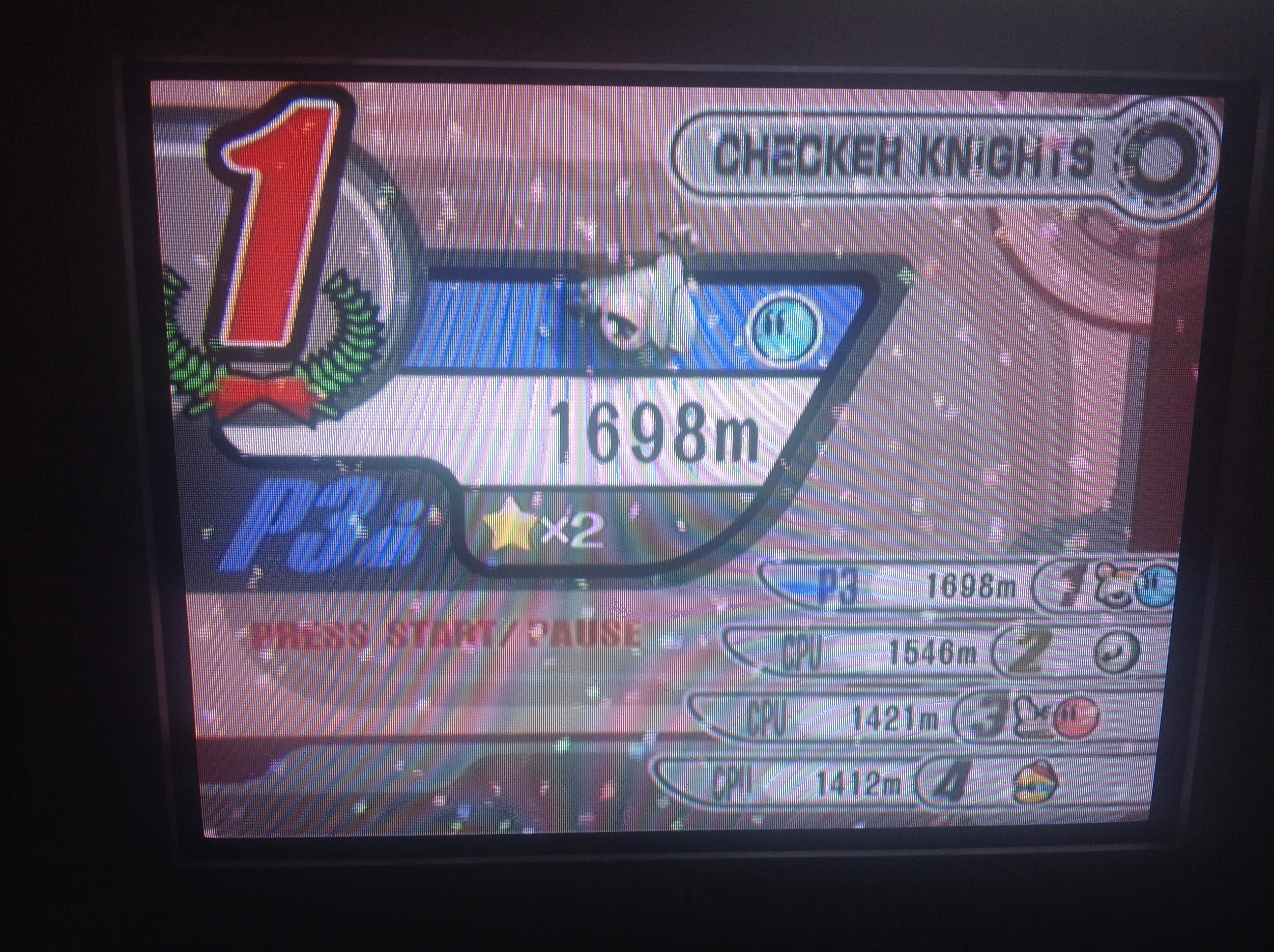nick666101: Kirby Air Ride: Air Ride: Checker Knights [Time/2min/Distance]: Meters (GameCube) 1,698 points on 2014-08-11 10:01:45