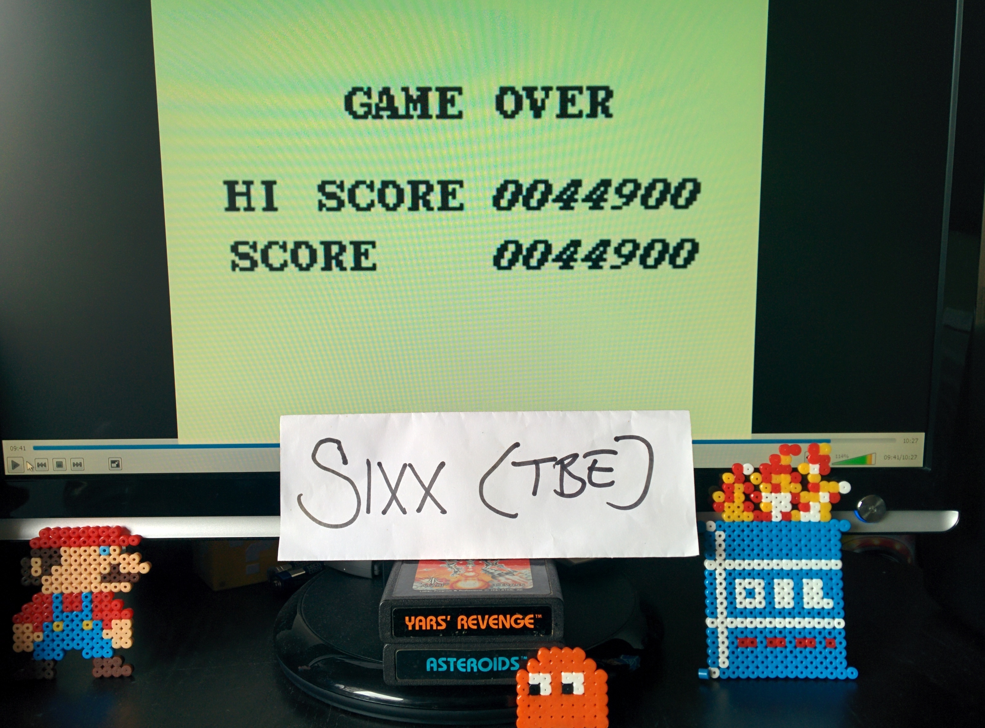 Sixx: Aero Star [Easy] (Game Boy Emulated) 44,900 points on 2014-08-13 09:41:23