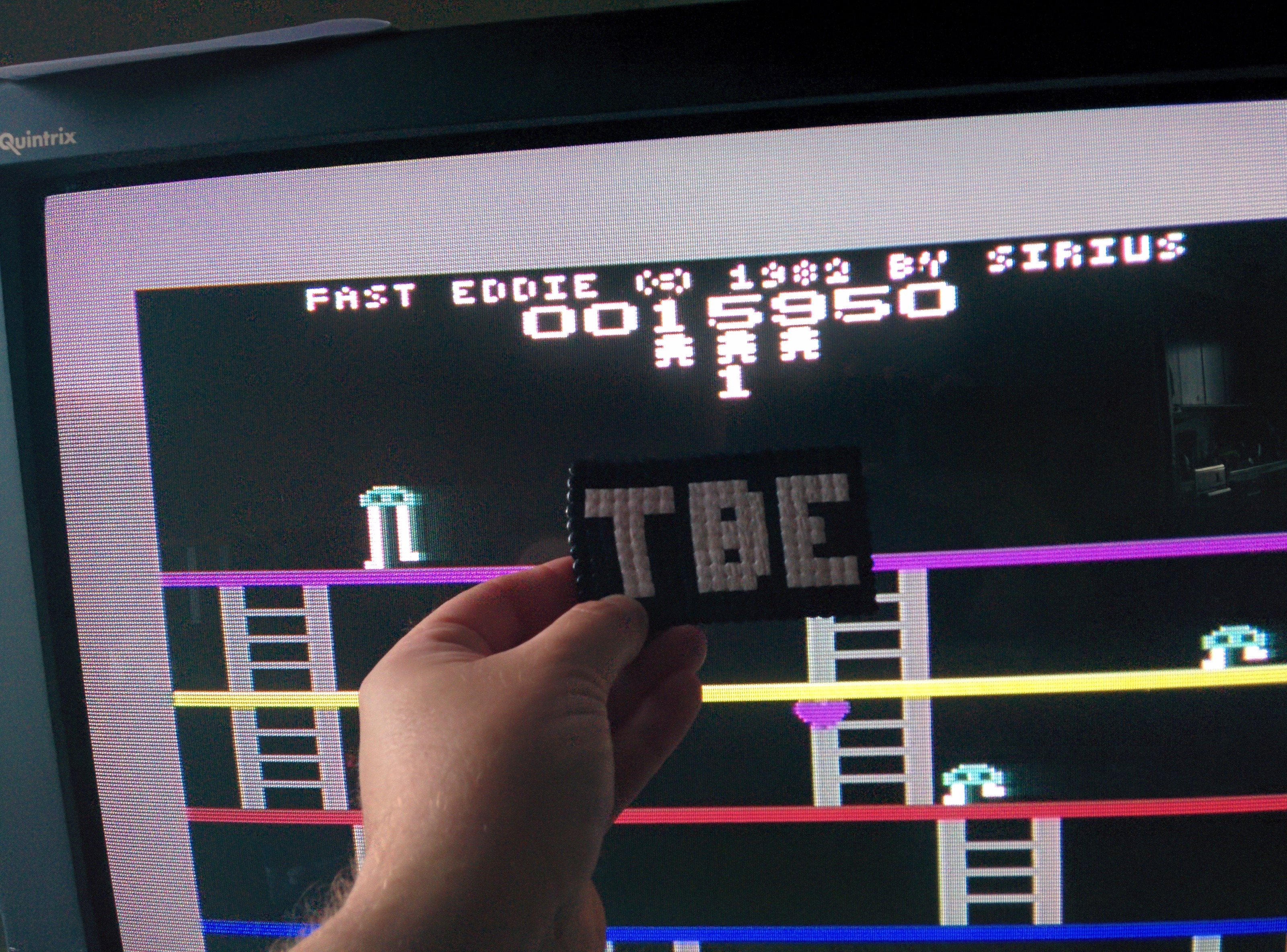 Sixx: Fast Eddie (Commodore 64) 15,950 points on 2014-08-14 13:36:28