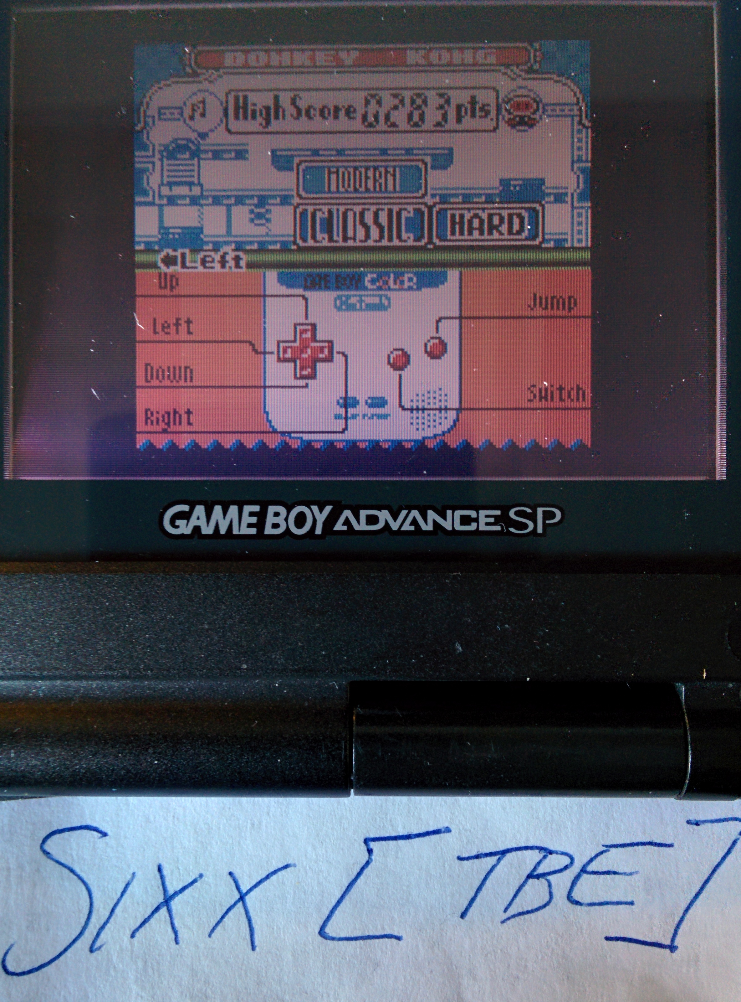 Sixx: Game & Watch Gallery 2: Donkey Kong: Classic: Hard (Game Boy Color) 283 points on 2014-08-23 01:40:55