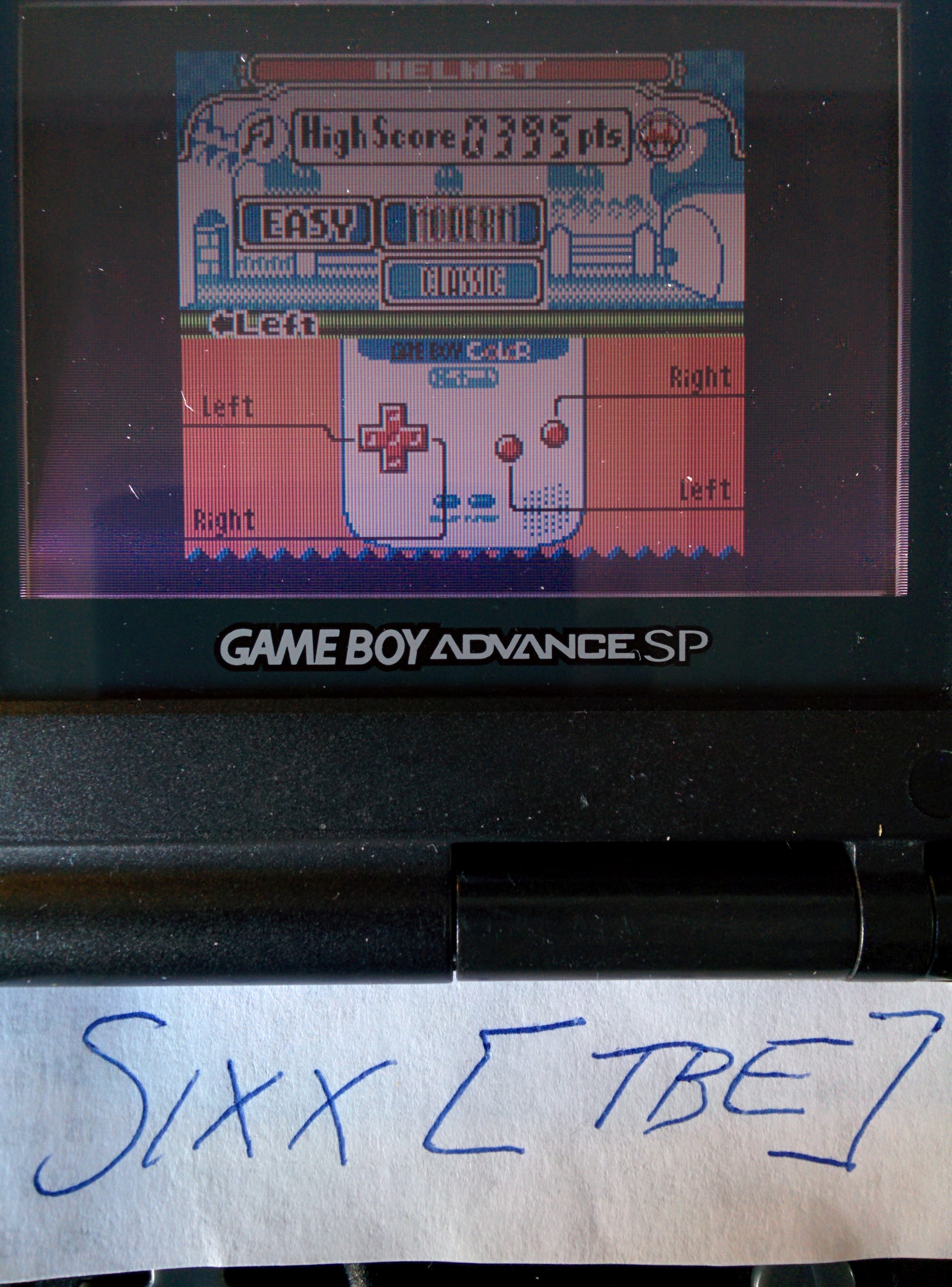 Sixx: Game & Watch Gallery 2: Helmet: Modern: Easy (Game Boy Color) 395 points on 2014-08-23 06:00:08