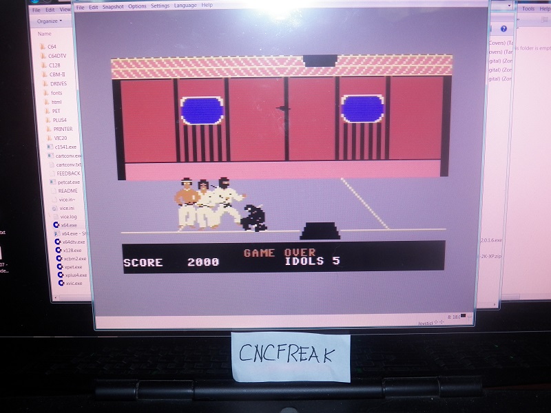 cncfreak: Ninja  (Commodore 64 Emulated) 2,000 points on 2013-10-02 11:10:53