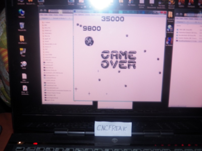 cncfreak: Asteroids (Game Boy Emulated) 9,800 points on 2013-10-03 06:55:10