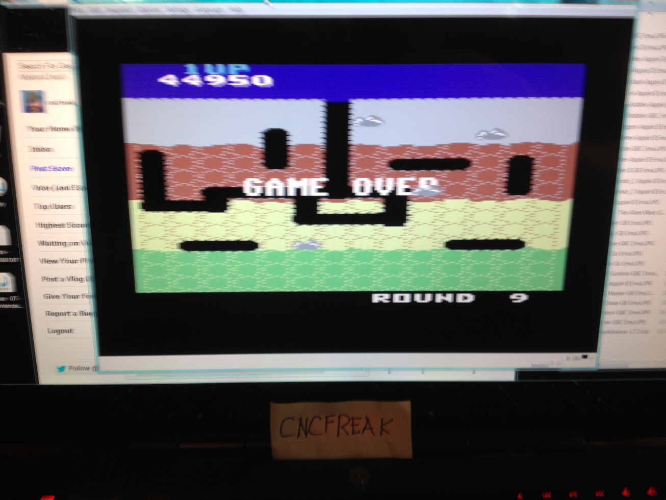 cncfreak: Dig Dug (Commodore 64 Emulated) 44,950 points on 2013-10-03 16:53:10