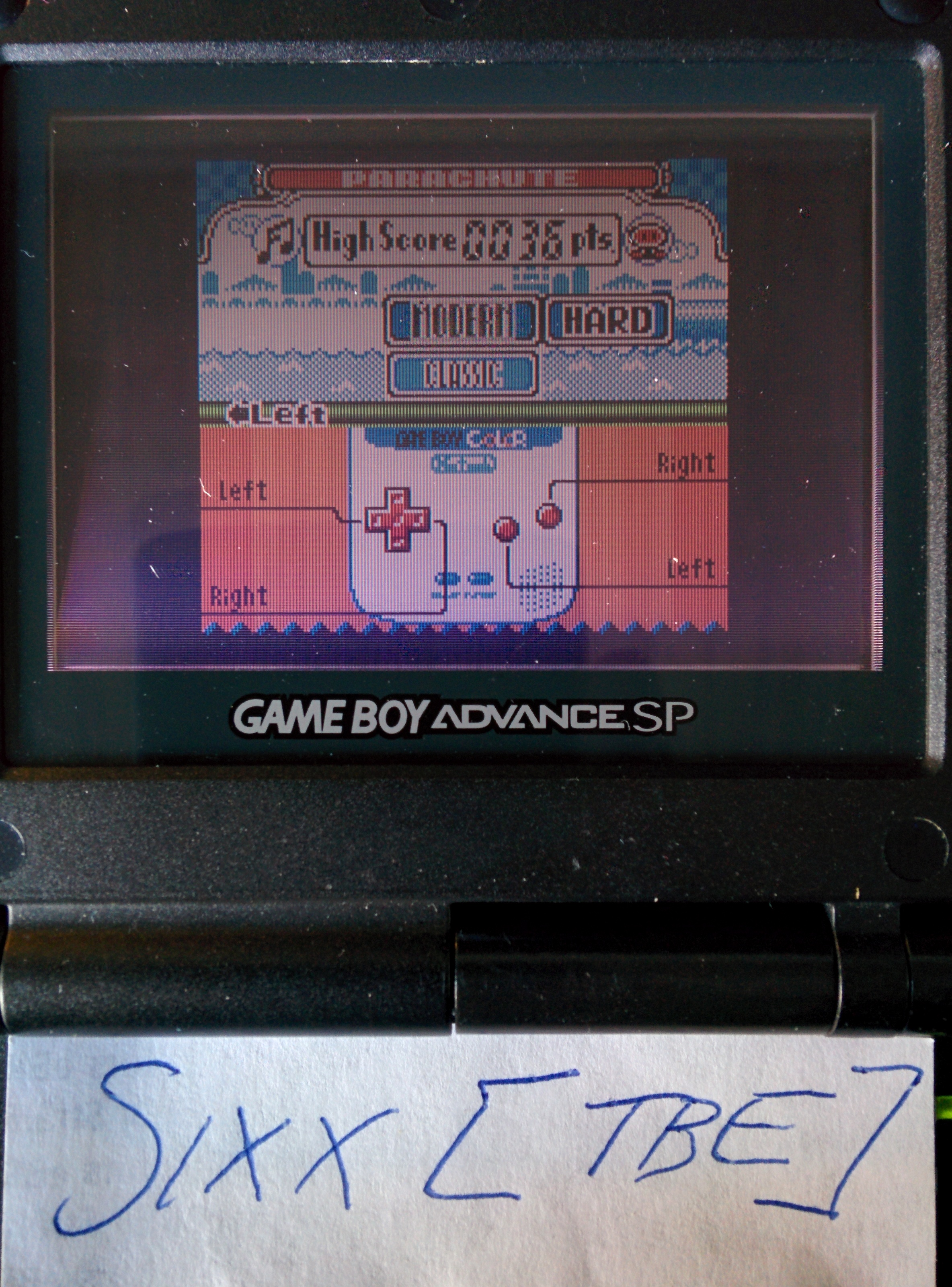 Sixx: Game & Watch Gallery 2: Parachute: Modern: Hard (Game Boy Color) 36 points on 2014-08-30 08:18:07