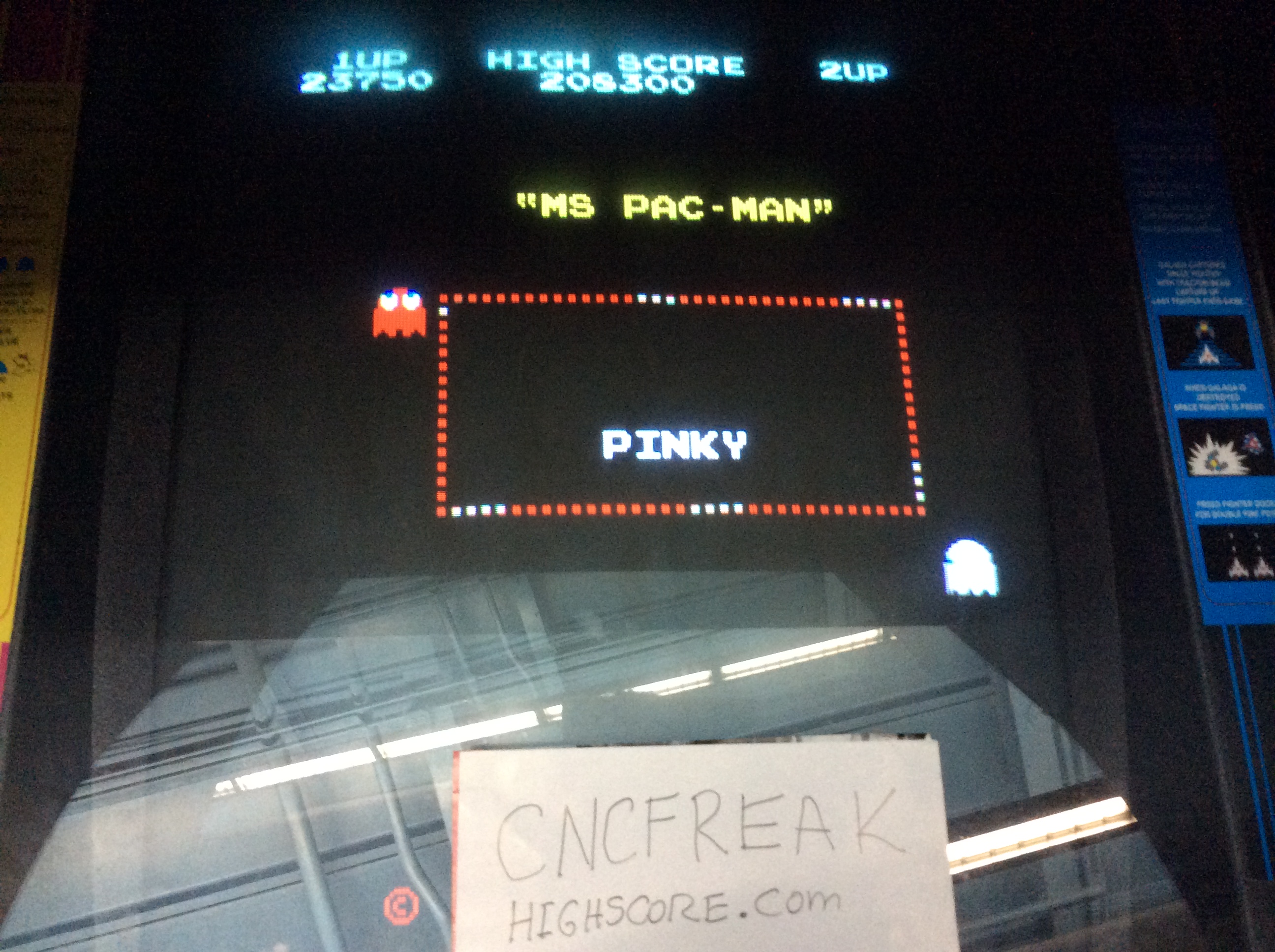 cncfreak: Ms. Pac-Man (Arcade) 23,750 points on 2014-09-02 17:36:08