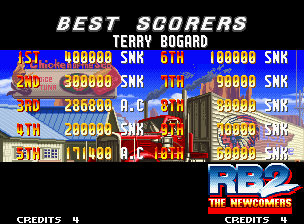 Real Bout Fatal Fury 2 171,400 points