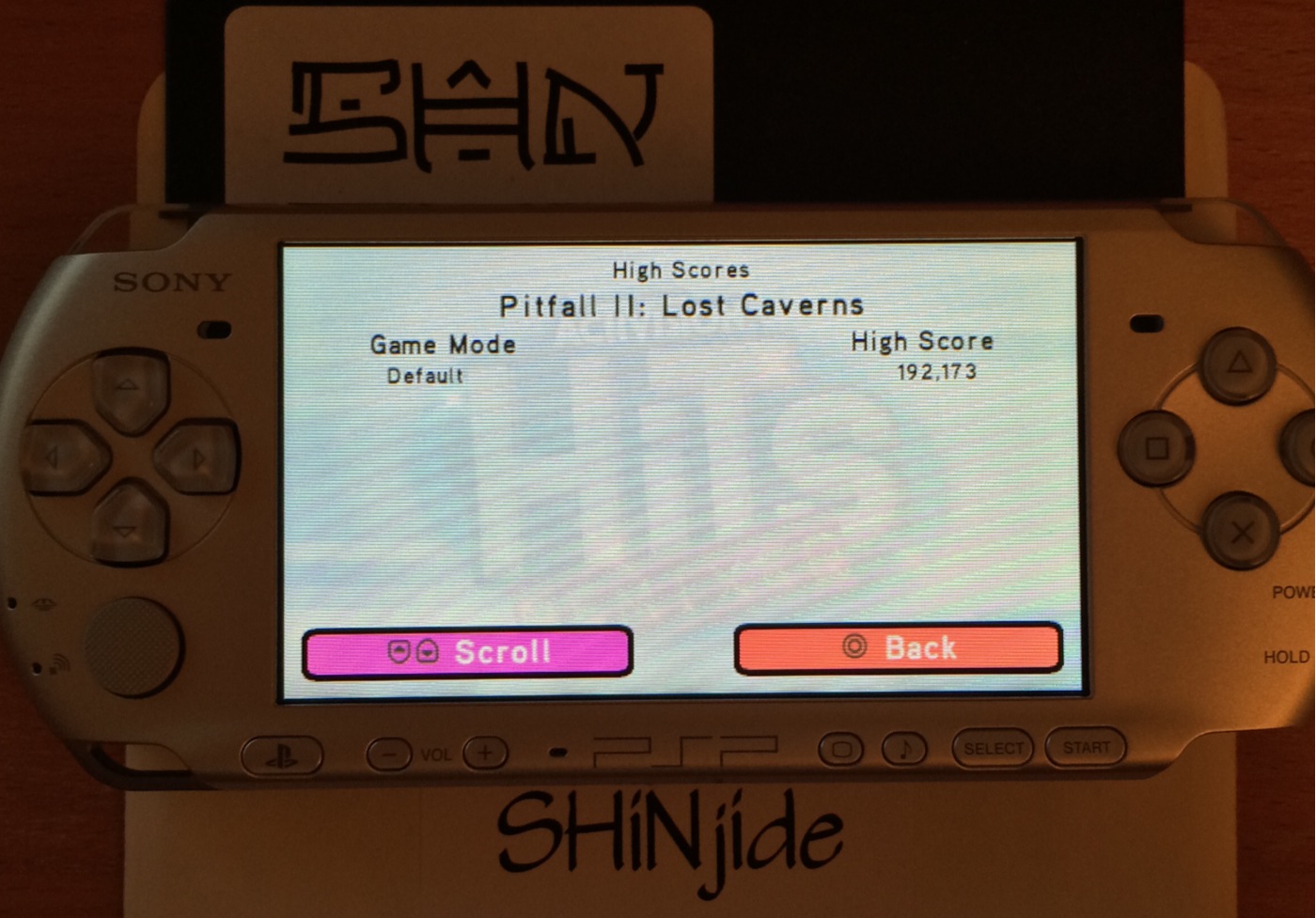 SHiNjide: Activision Hits Remixed: Pitfall II: Lost Caverns (PSP) 192,173 points on 2014-09-06 15:52:25