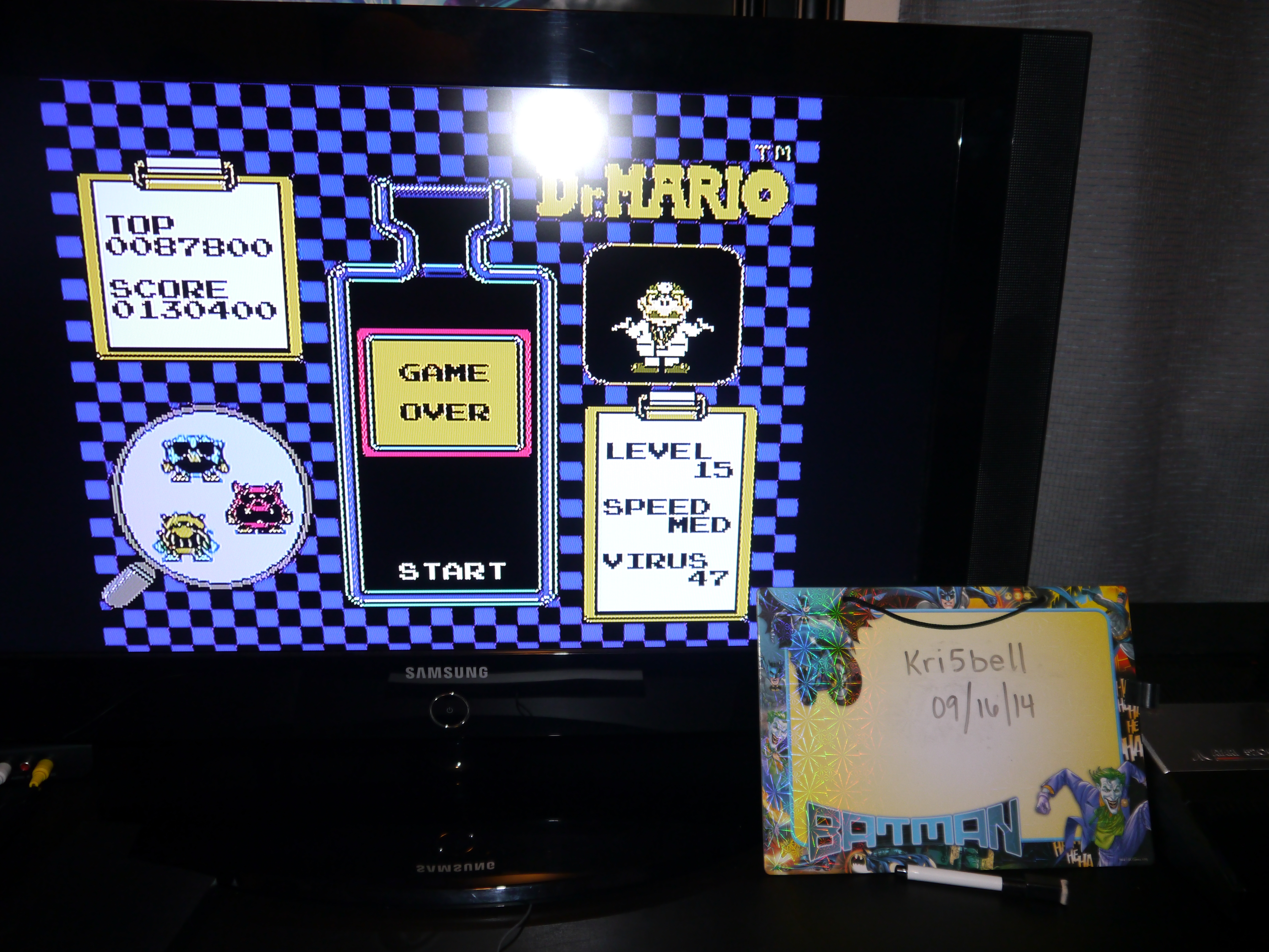 Dr. Mario 130,400 points