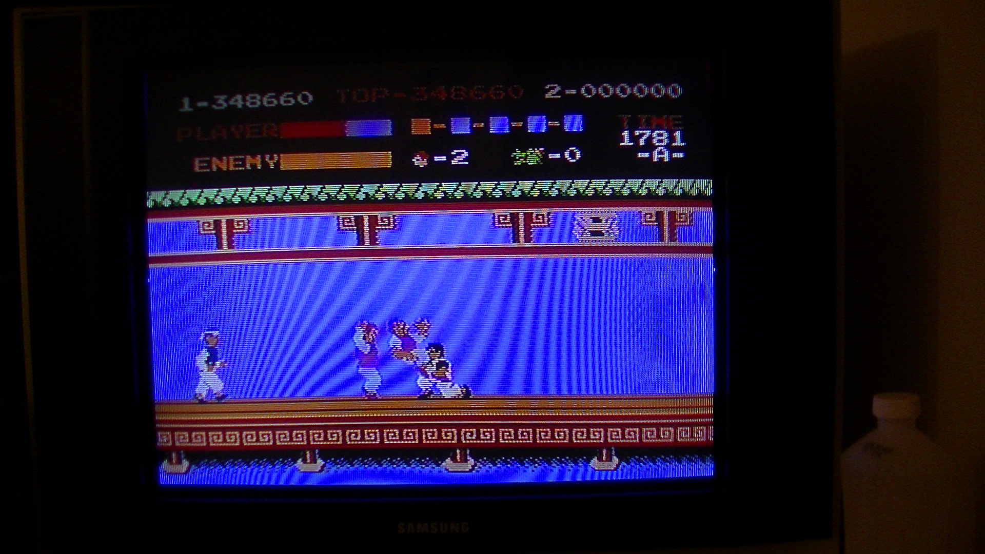 WaffleDeath: Kung Fu (NES/Famicom) 348,660 points on 2014-09-28 13:15:54