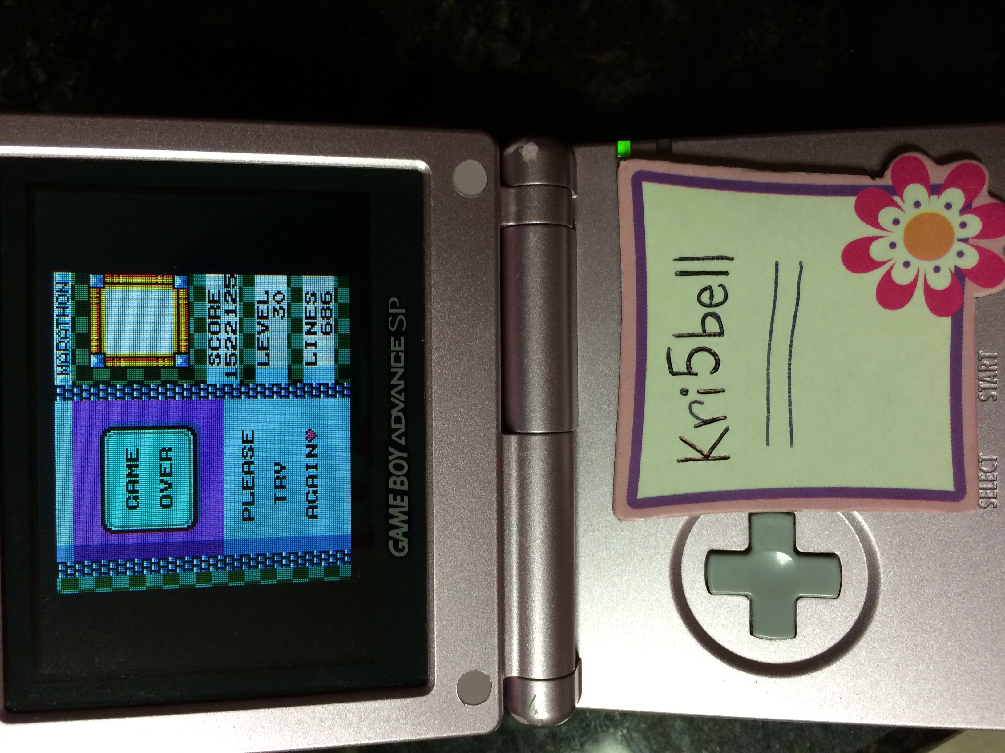 kri5bell: Tetris DX: Marathon [Points] (Game Boy Color) 1,522,125 points on 2014-09-29 18:26:21