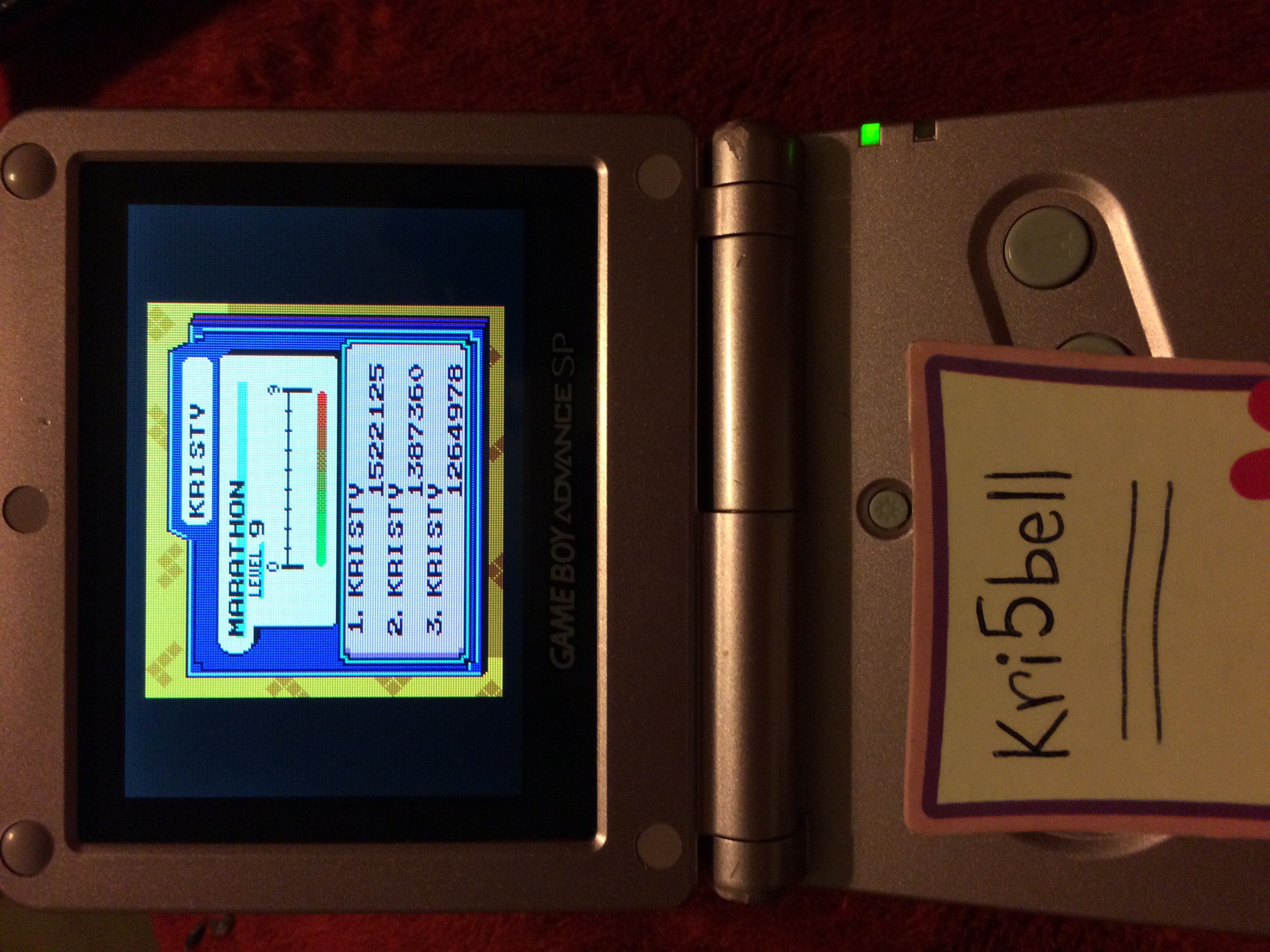 kri5bell: Tetris DX: Marathon [Points] (Game Boy Color) 1,522,125 points on 2014-09-29 18:26:21