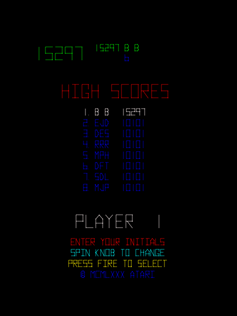 BarryBloso: Tempest (Arcade Emulated / M.A.M.E.) 15,297 points on 2014-10-03 19:44:13