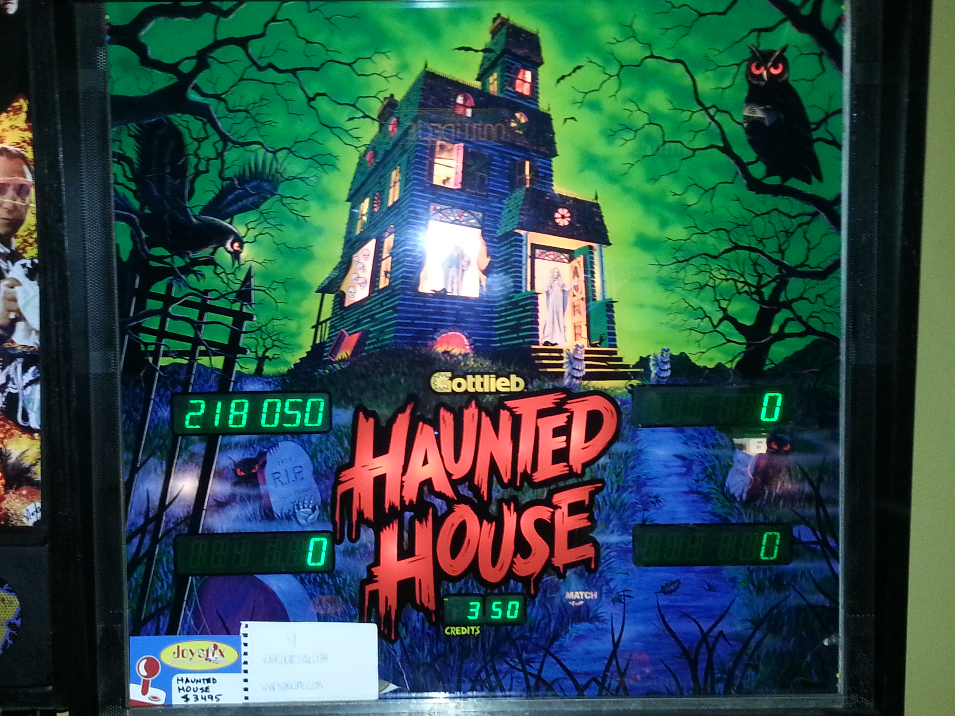 Haunted House 218,050 points