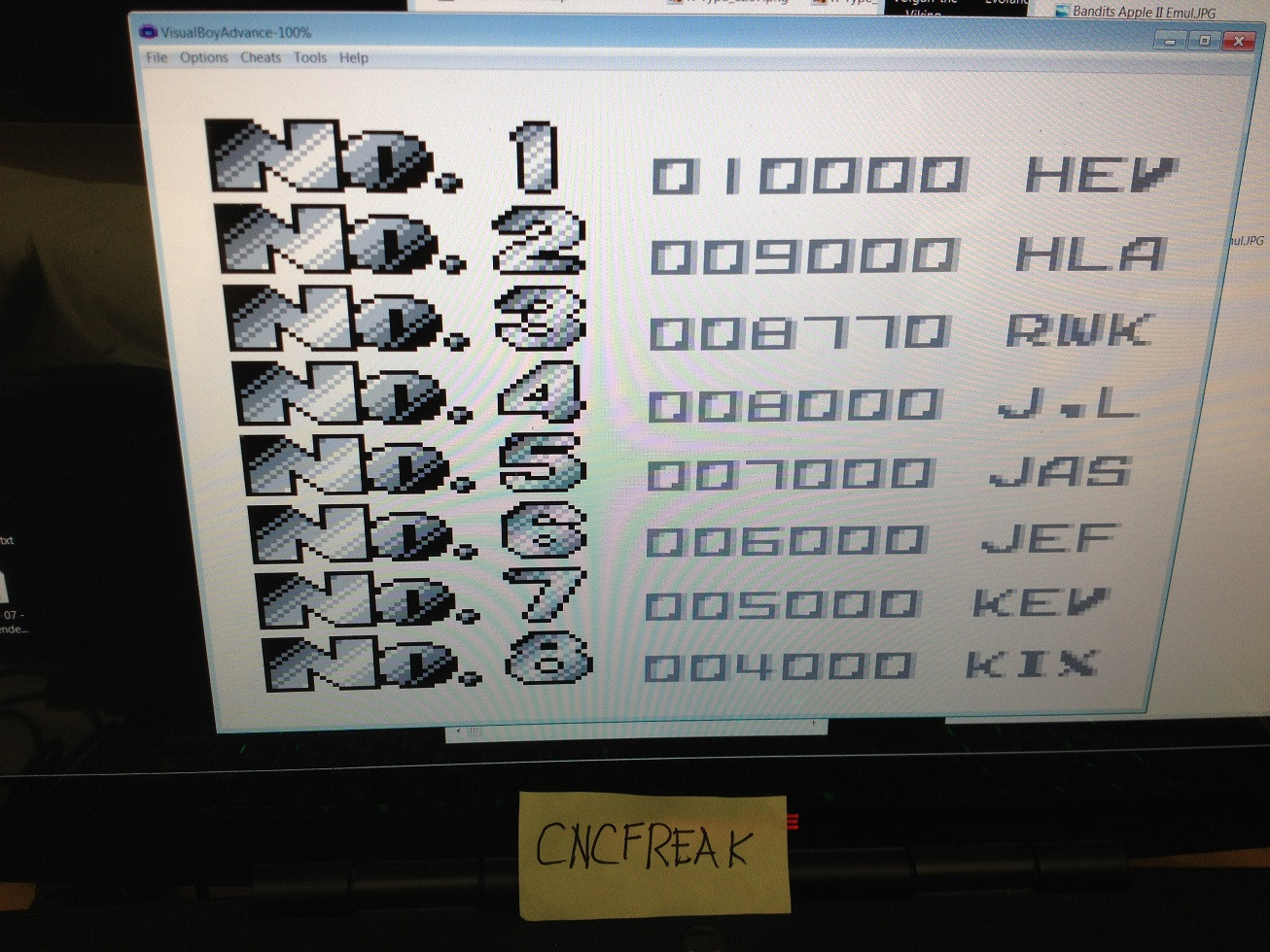 cncfreak: R-Type (Game Boy Emulated) 8,770 points on 2013-10-07 23:03:21