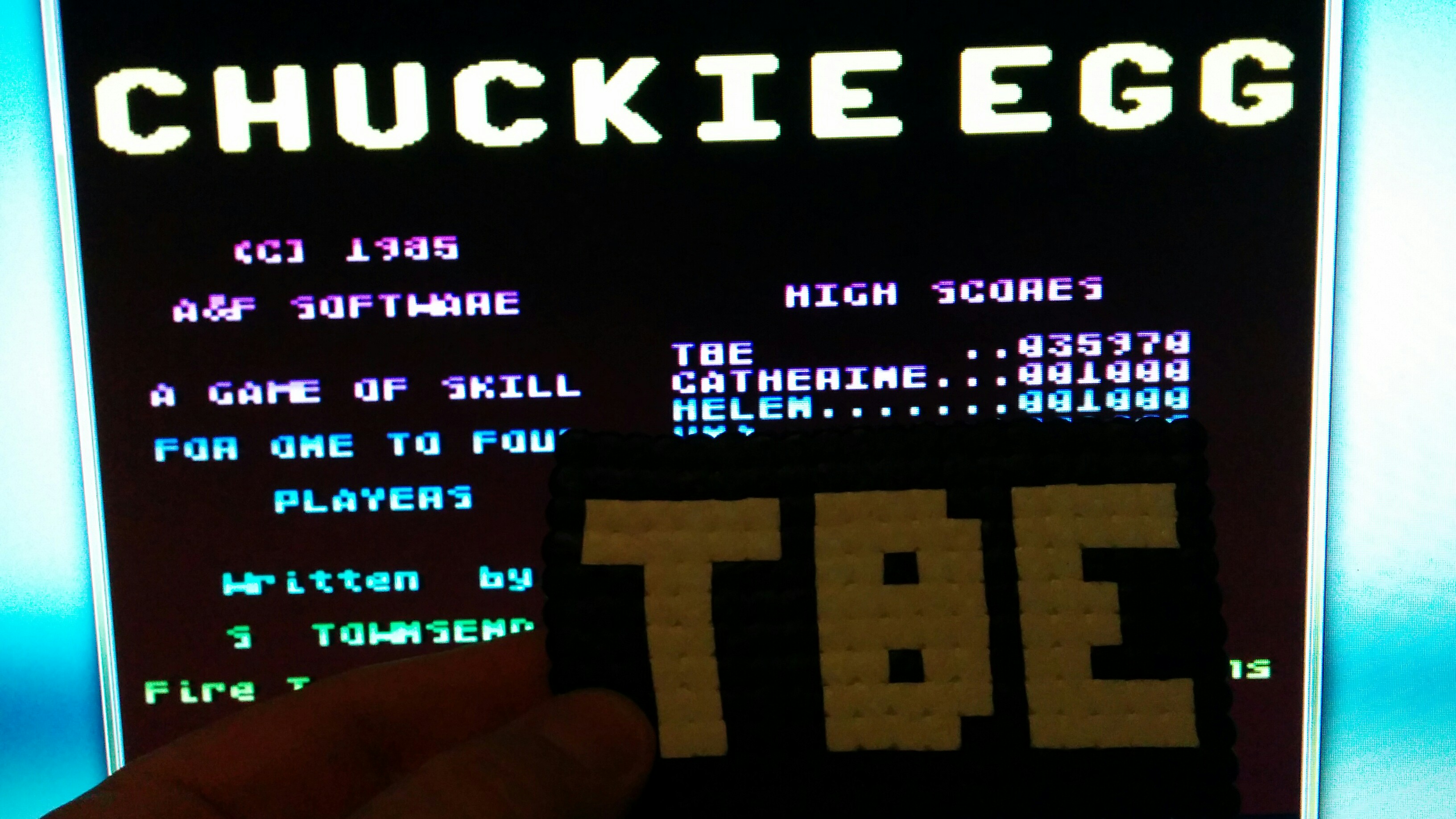 Sixx: Chuckie Egg (Atari 400/800/XL/XE Emulated) 35,970 points on 2014-10-07 13:26:10